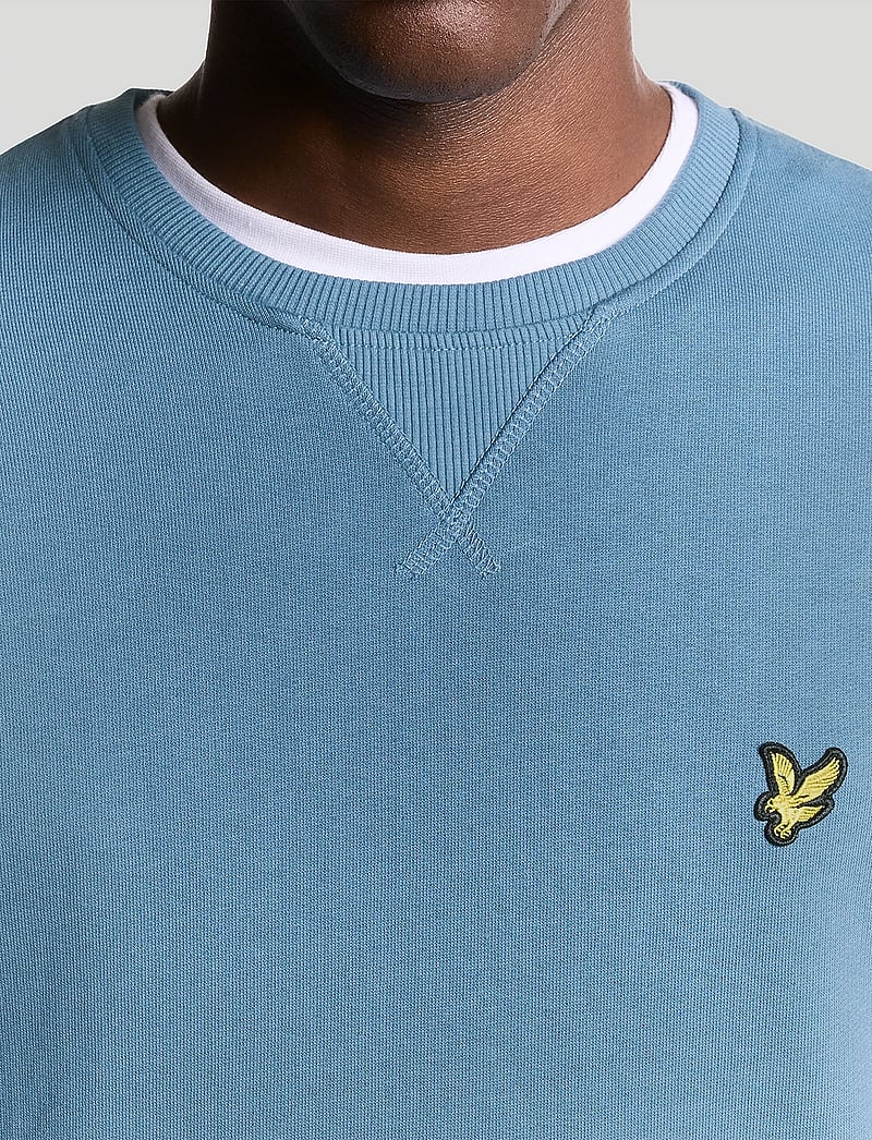 Lyle & Scott - Crew Neck Sweatshirt - urlaubsfavoriten - x861 ocean sky - 5