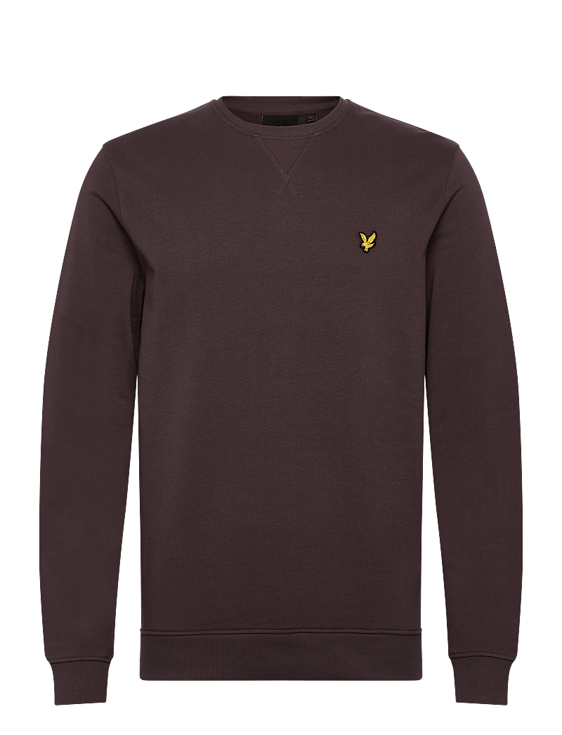 Lyle & Scott - Crew Neck Sweatshirt - sweatshirts - x863 espresso - 0