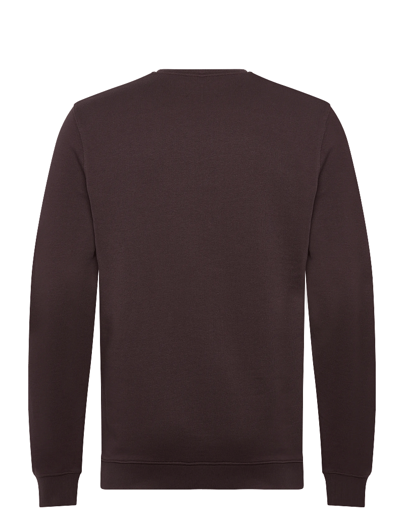 Lyle & Scott - Crew Neck Sweatshirt - sweatshirts - x863 espresso - 1