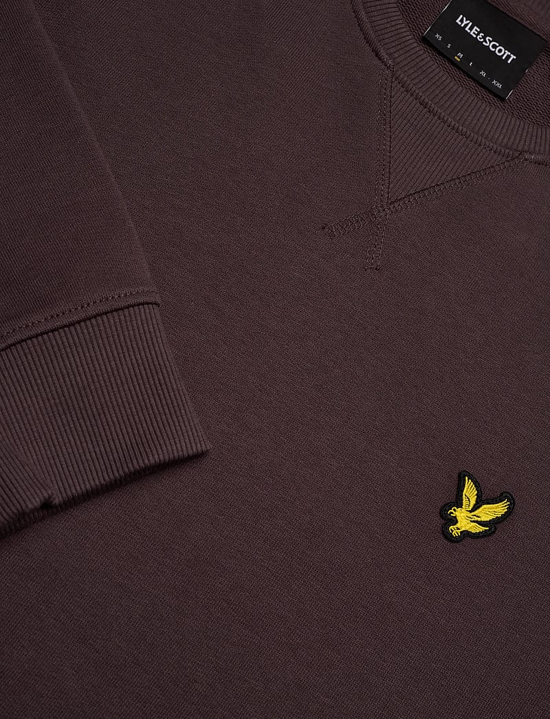 Lyle & Scott - Crew Neck Sweatshirt - sweatshirts - x863 espresso - 3
