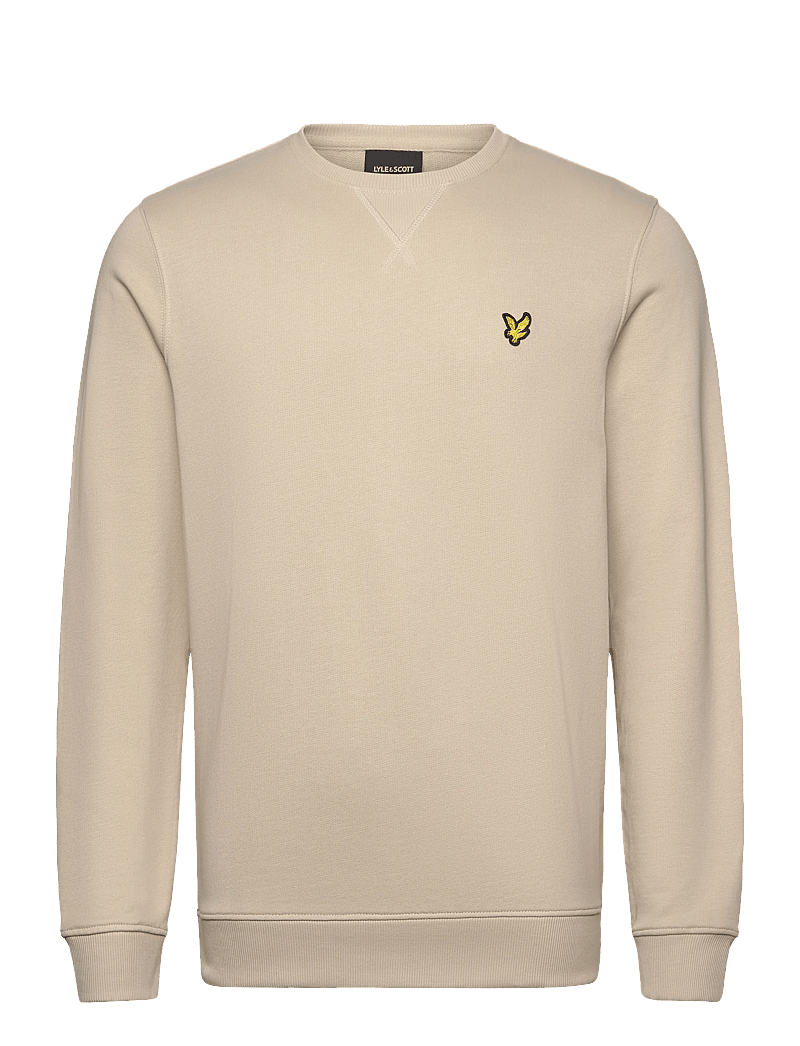 Lyle & Scott - Crew Neck Sweatshirt - sweatshirts - x865 grey taupe - 0