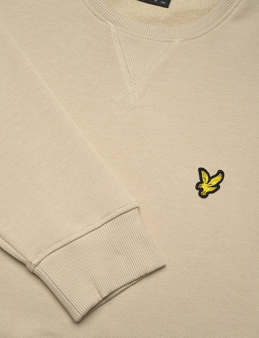 Lyle & Scott - Crew Neck Sweatshirt - urlaubsfavoriten - x865 grey taupe - 3