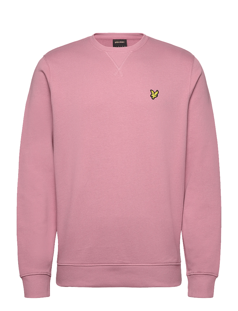Lyle & Scott - Crew Neck Sweatshirt - dressipluusid - x871 garden rose - 1