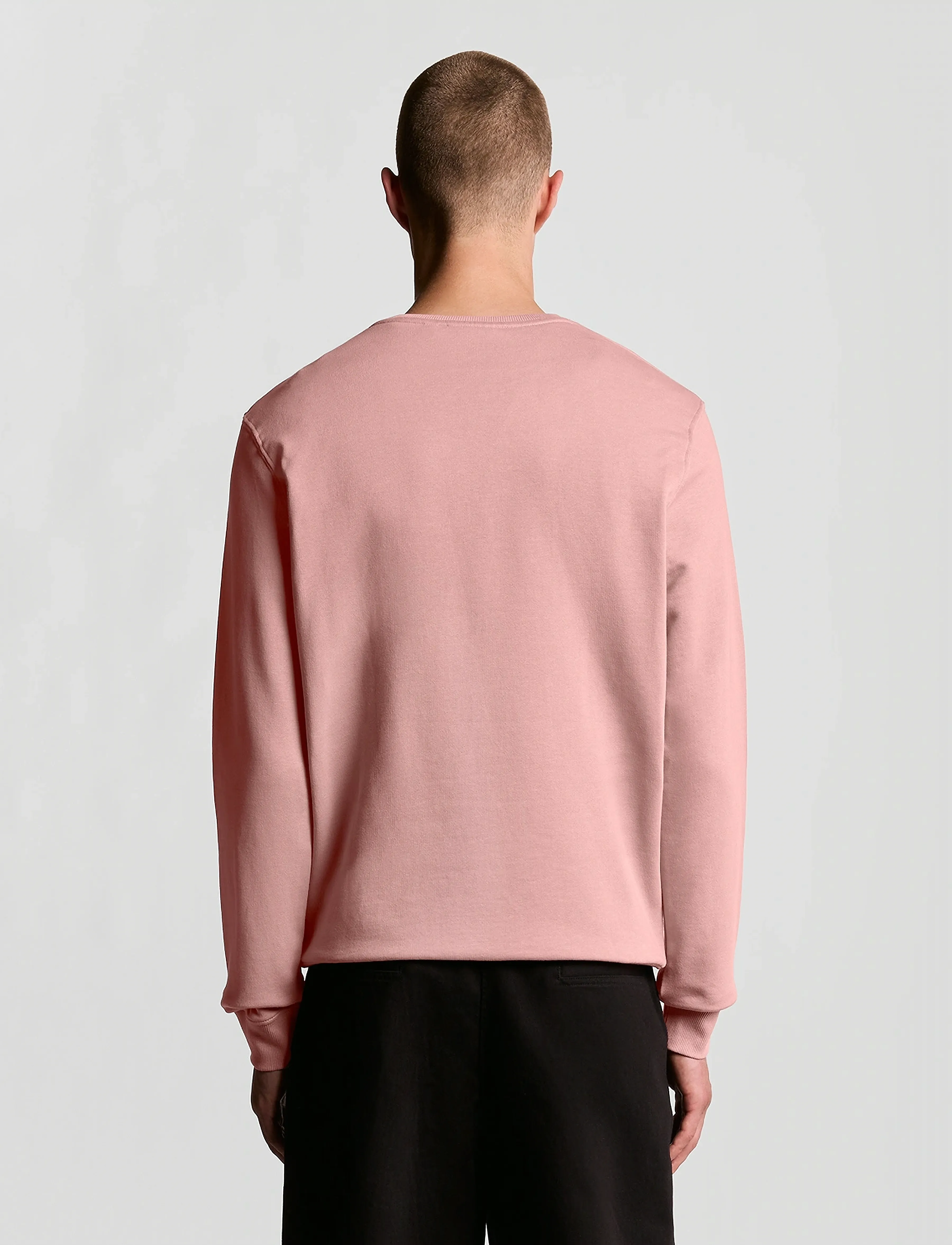 Lyle & Scott - Crew Neck Sweatshirt - vacation essentials - x871 garden rose - 3