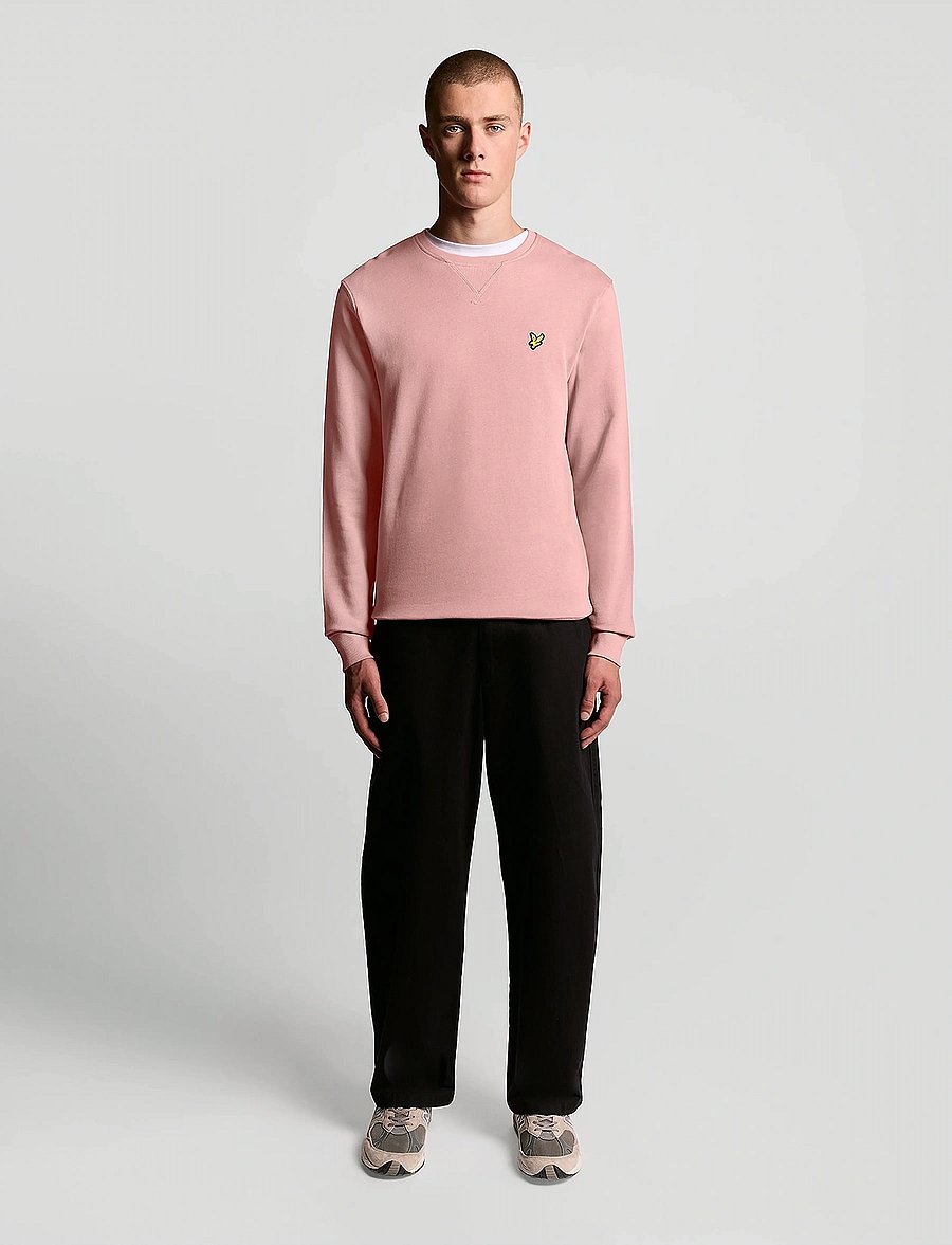 Lyle & Scott - Crew Neck Sweatshirt - urlaubsfavoriten - x871 garden rose - 4