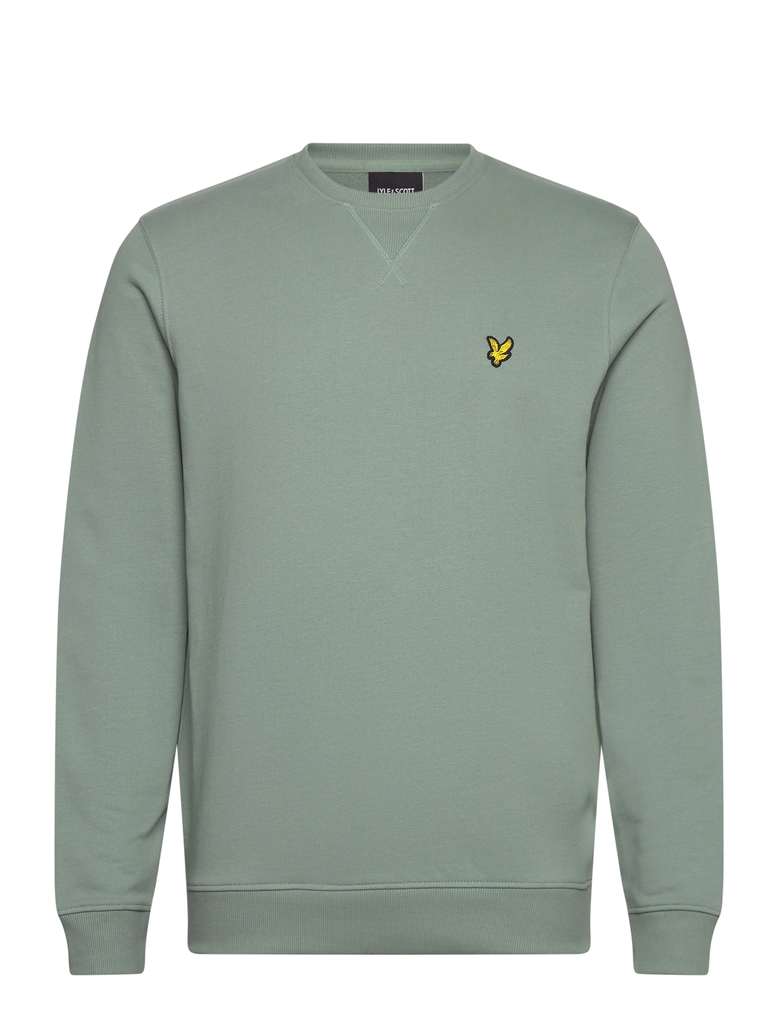 Lyle & Scott Crew Neck Sweatshirt - Odzież - X882 COLD MINT / green