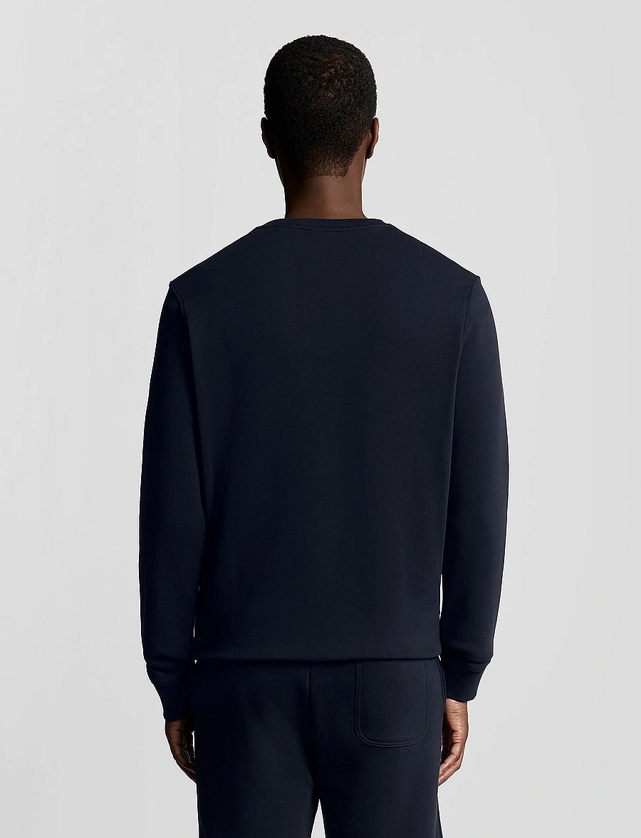Lyle & Scott - Crew Neck Sweatshirt - sweatshirts - z271 dark navy - 3