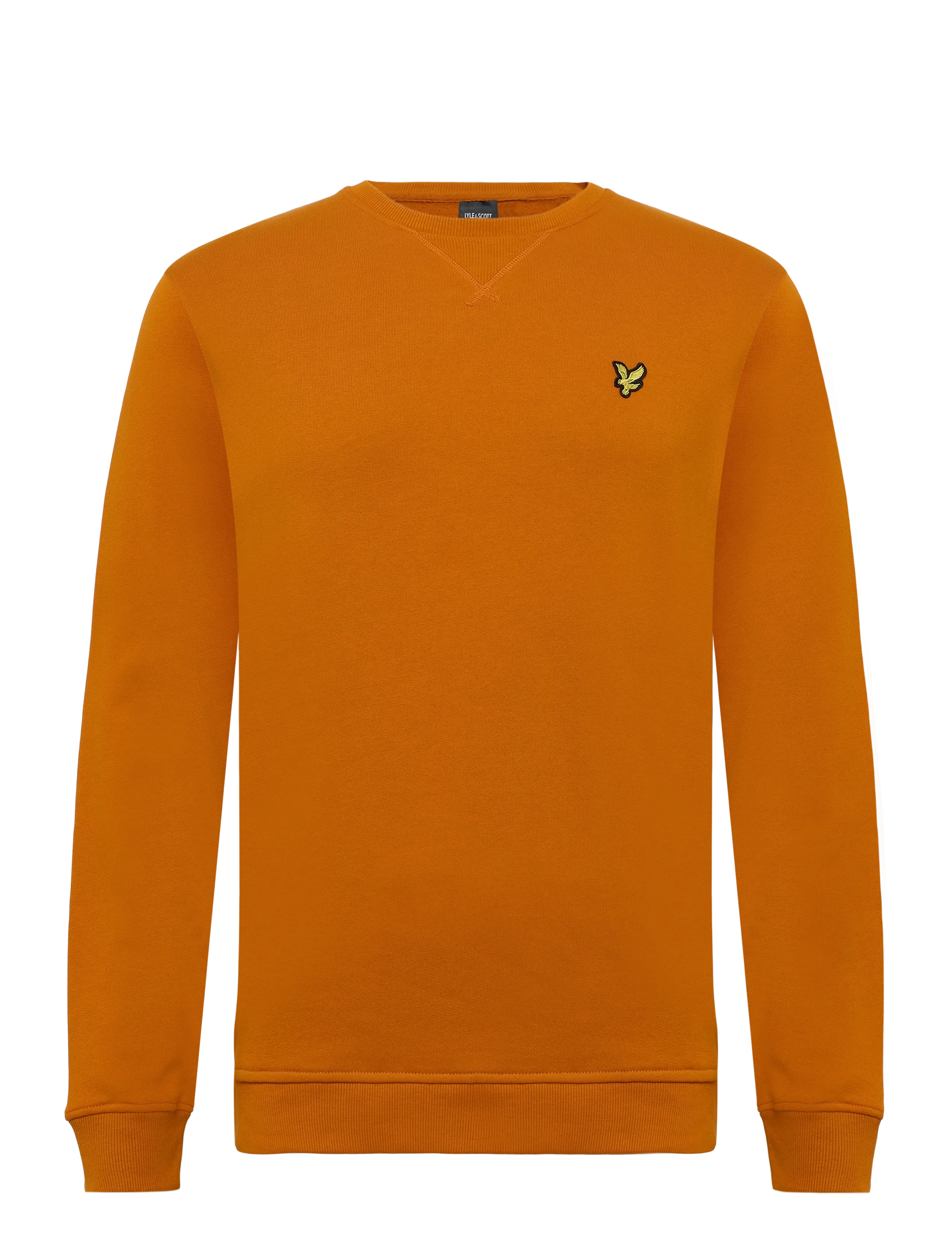 Lyle & Scott - Crew Neck Sweatshirt - sweatshirts - broad orange - 1