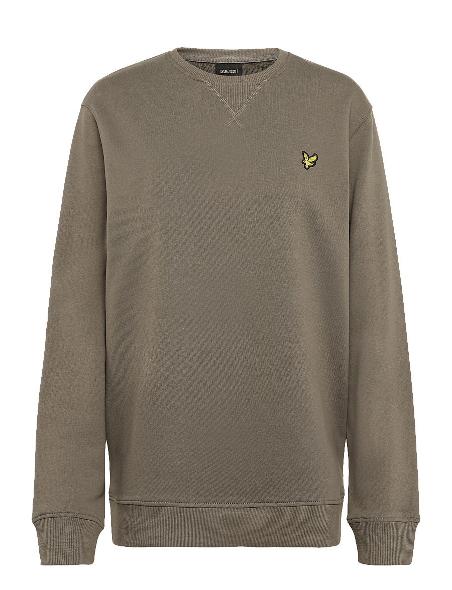 Lyle & Scott - Crew Neck Sweatshirt - sweatshirts - khaki ash - 1