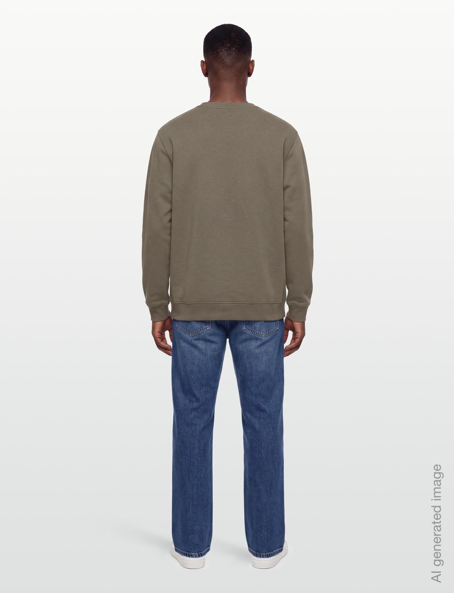 Lyle & Scott - Crew Neck Sweatshirt - sweatshirts - khaki ash - 4