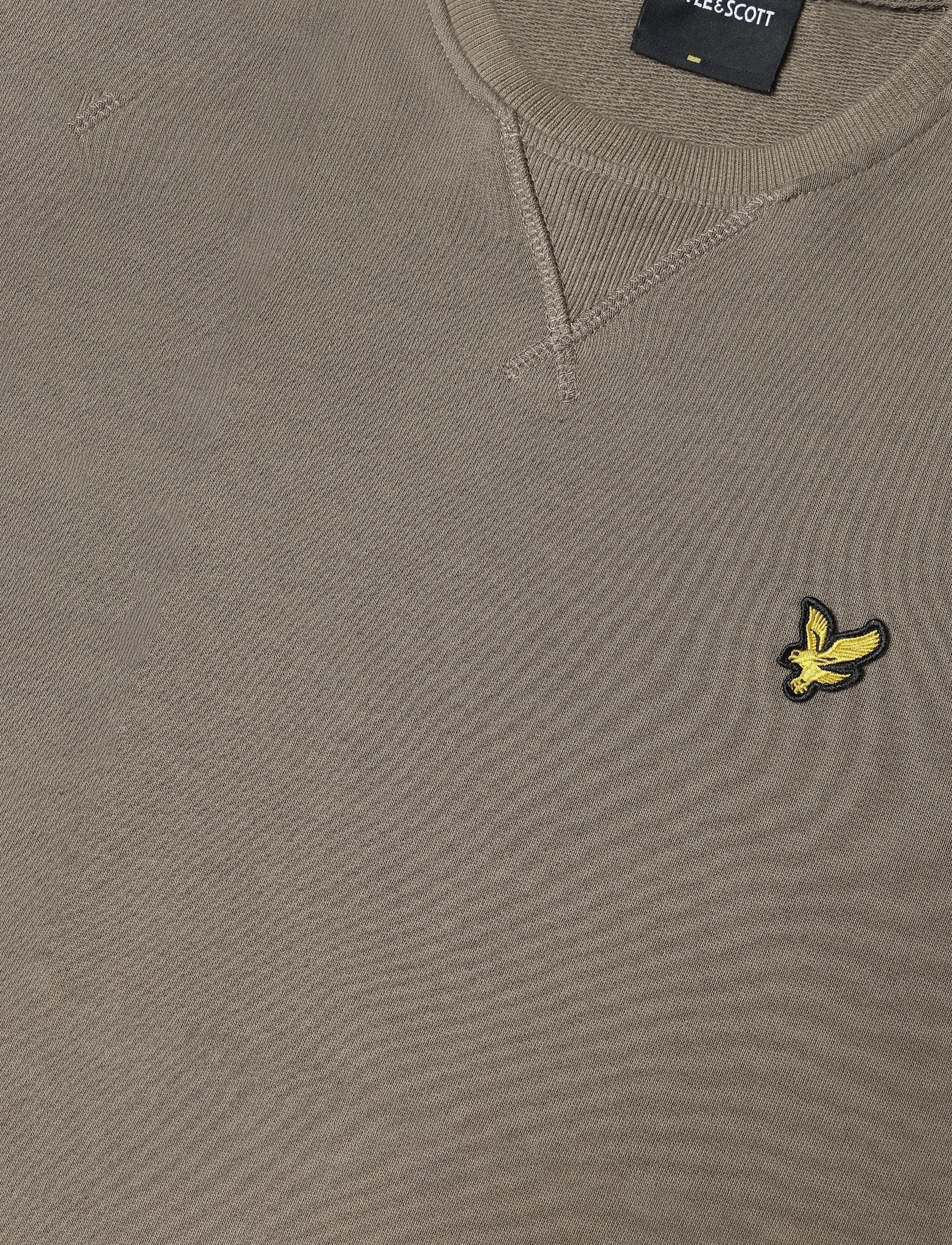 Lyle & Scott - Crew Neck Sweatshirt - sweatshirts - khaki ash - 5