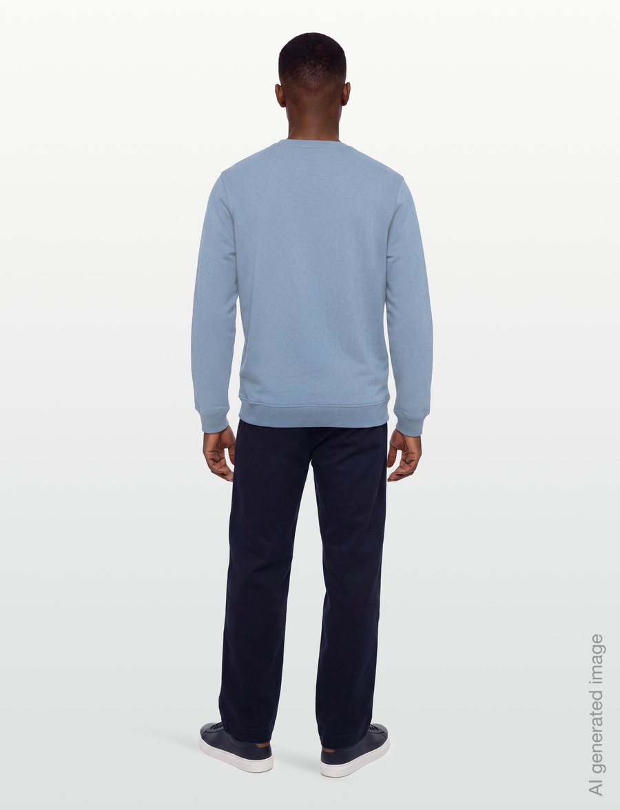 Lyle & Scott - Crew Neck Sweatshirt - sweatshirts - power blue - 4