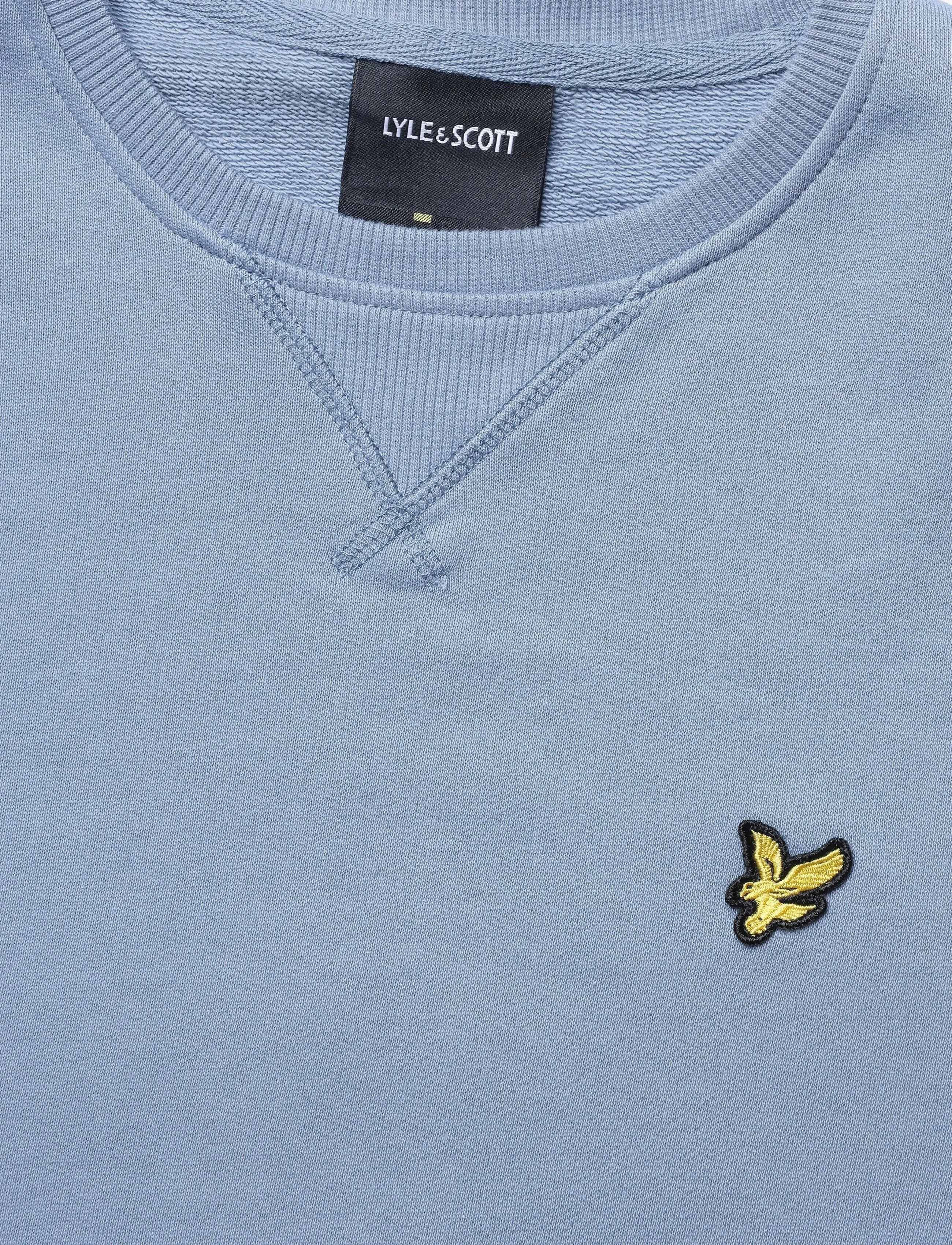 Lyle & Scott - Crew Neck Sweatshirt - dressipluusid - power blue - 2