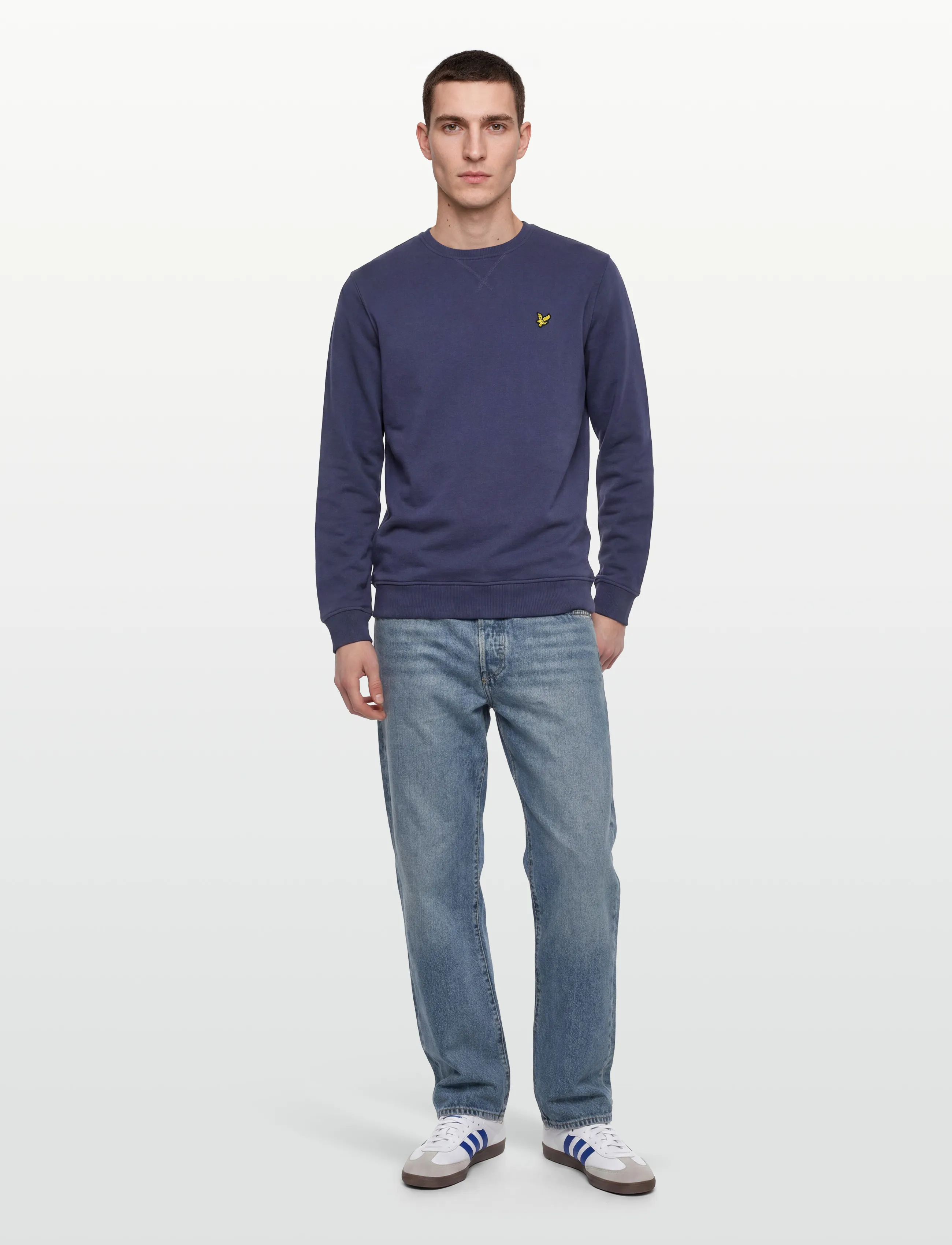 Lyle & Scott Crew Neck Sweatshirt - Kleidung - RICH NAVY / navy