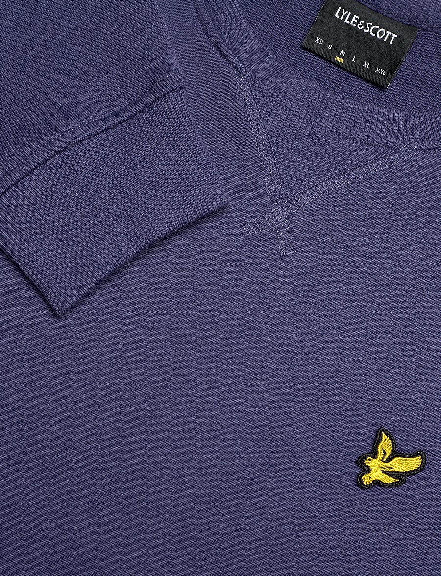 Lyle & Scott - Crew Neck Sweatshirt - sweatshirts - rich navy - 5
