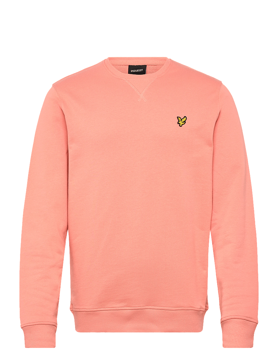 Lyle & Scott - Crew Neck Sweatshirt - sweatshirts - terracotta pot - 1