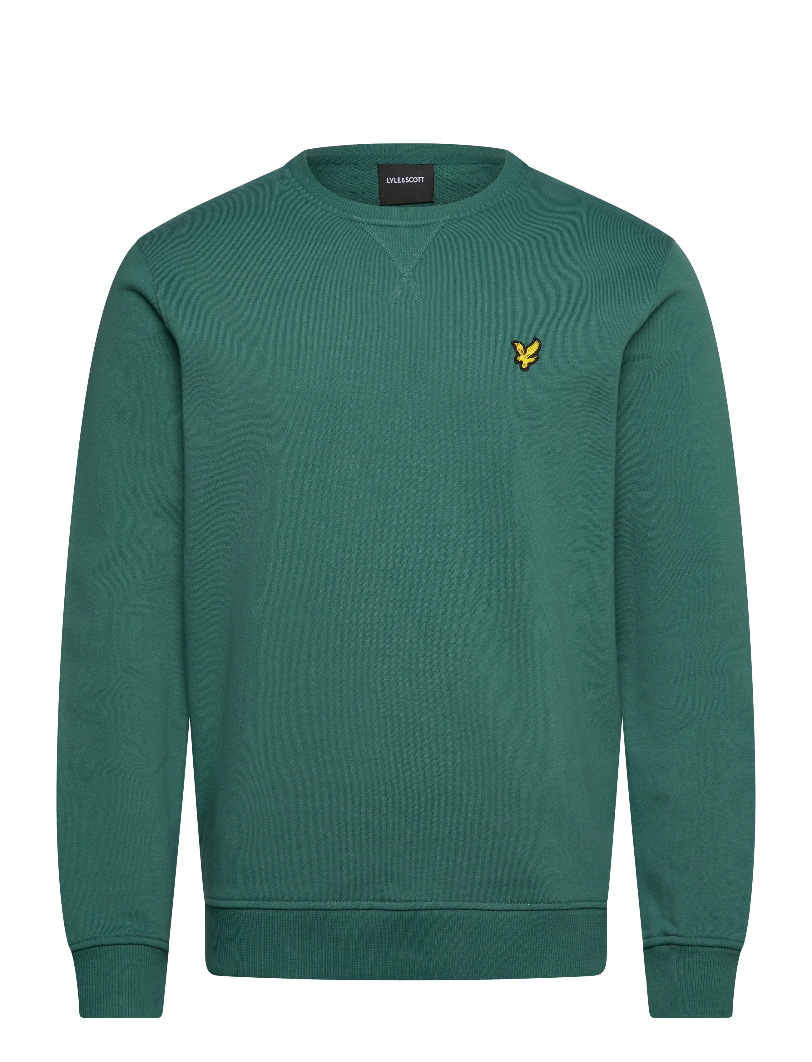 Lyle & Scott Crew Neck Sweatshirt - Sweatshirts & hættetrøjer - W130 EVERGLADE / green