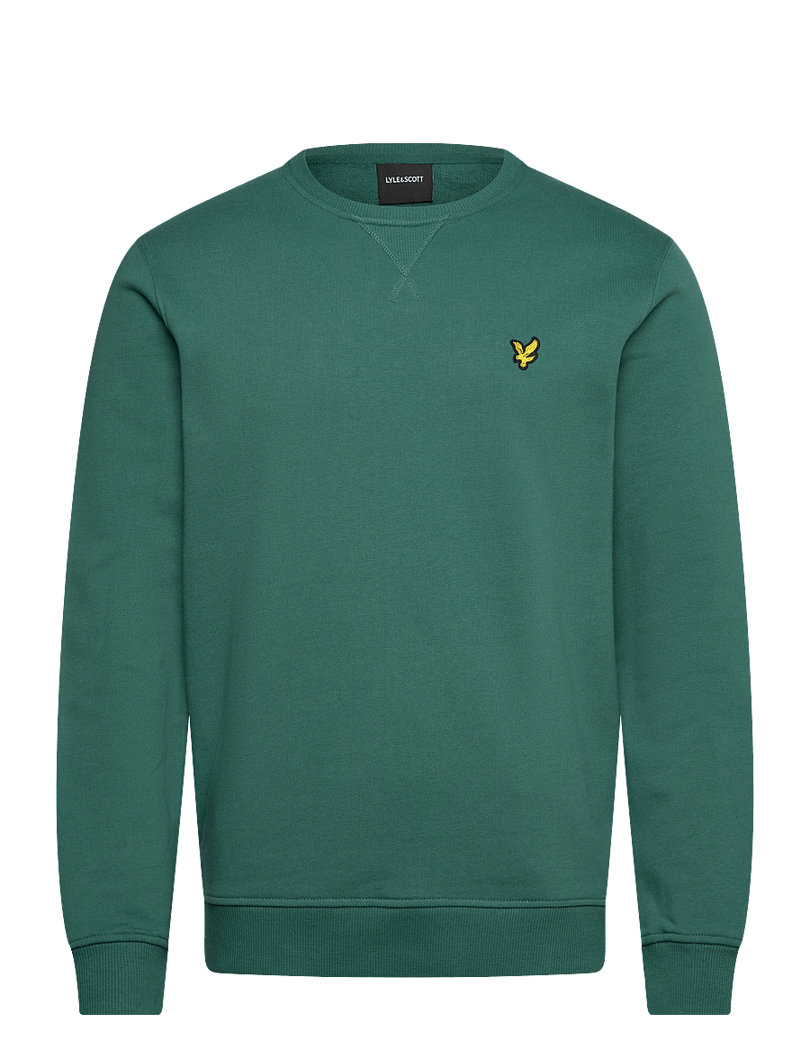 Lyle & Scott - Crew Neck Sweatshirt - sweatshirts - w130 everglade - 1