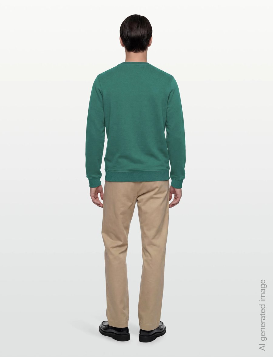 Lyle & Scott - Crew Neck Sweatshirt - sweatshirts - w130 everglade - 4