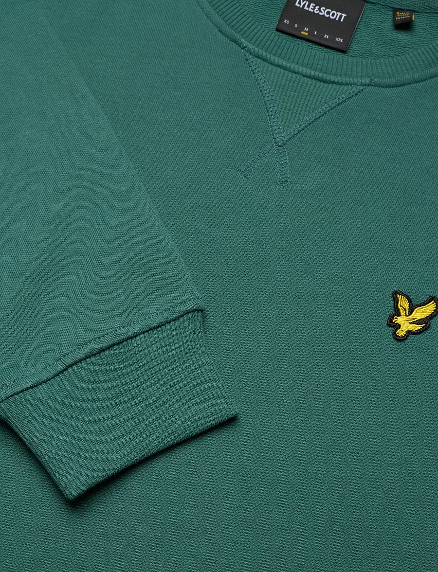 Lyle & Scott - Crew Neck Sweatshirt - sweatshirts - w130 everglade - 5