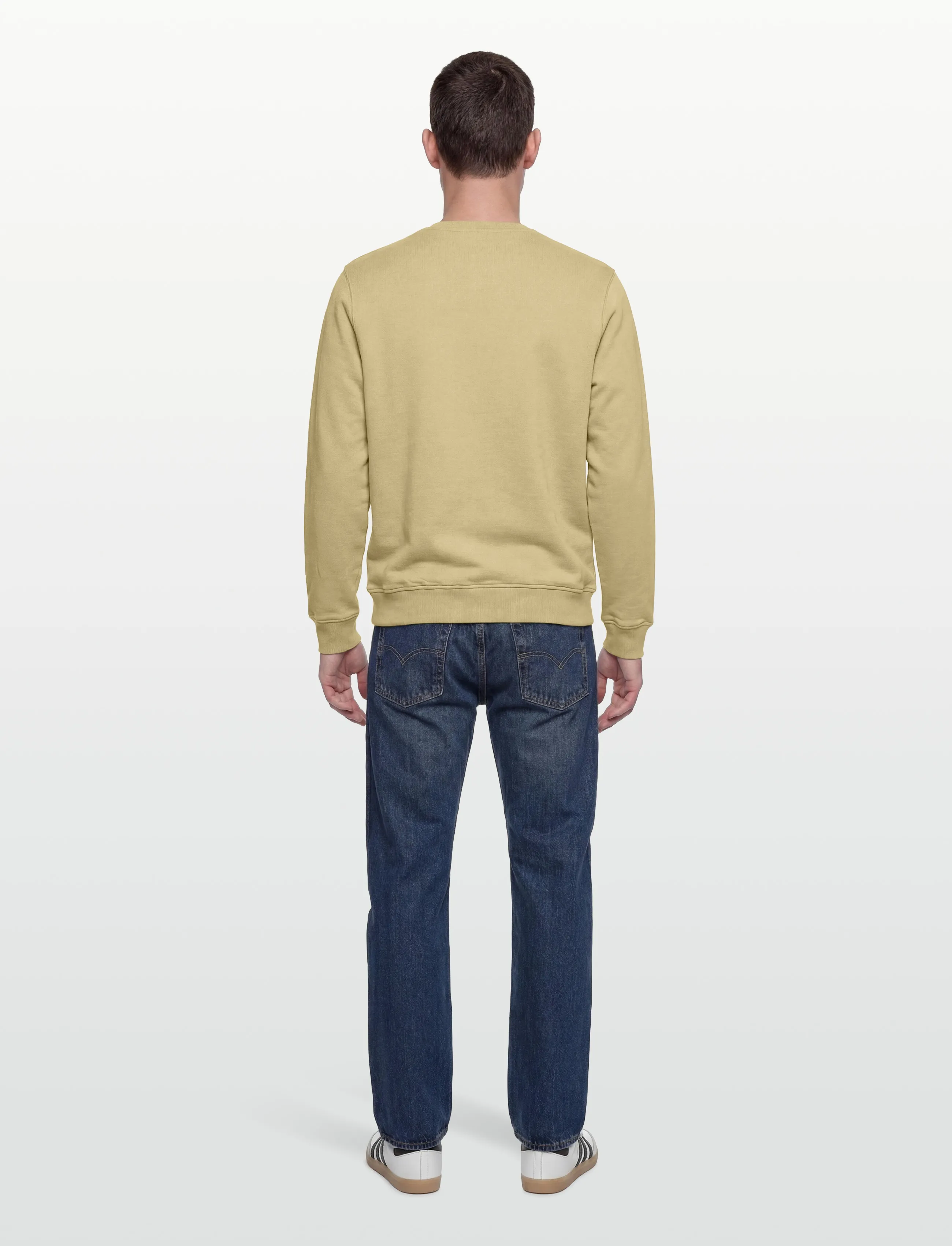 Lyle & Scott - Crew Neck Sweatshirt - sweatshirts - y119 herb green - 4
