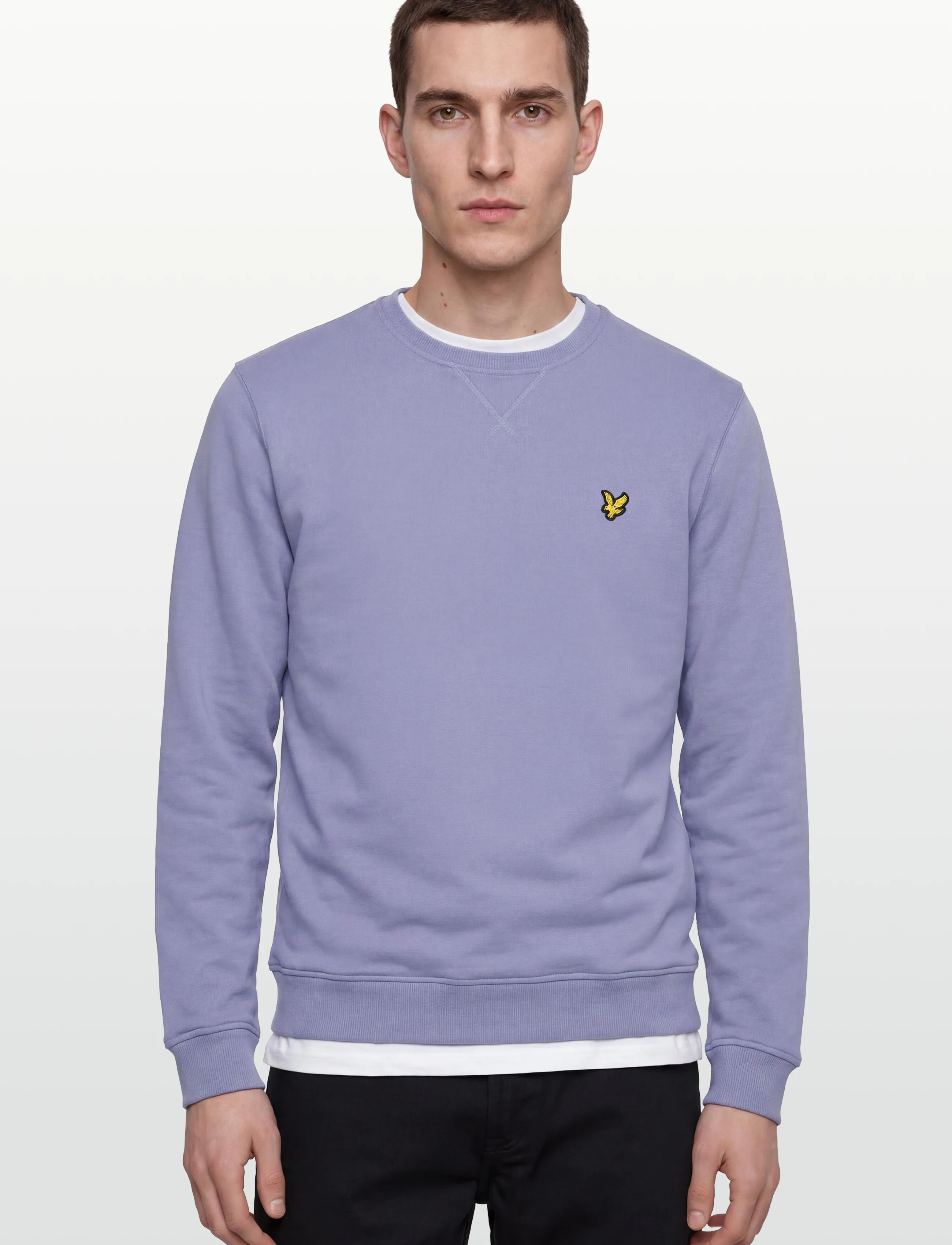 Lyle & Scott - Crew Neck Sweatshirt - vacation essentials - y128 bubble blue - 3