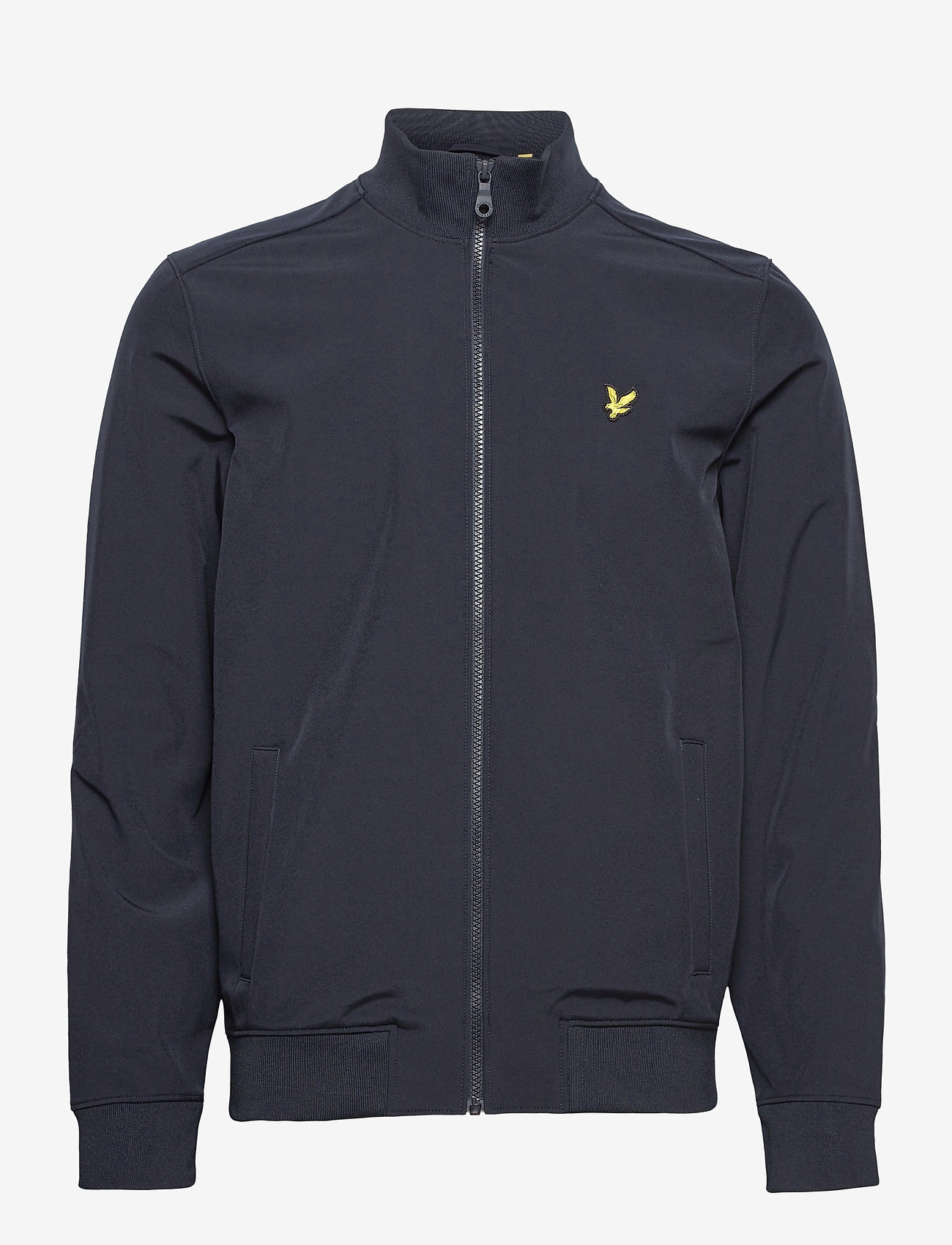 Lyle & Scott - Zip Through Funnel Neck Soft Shell Jacket - dark navy - 1