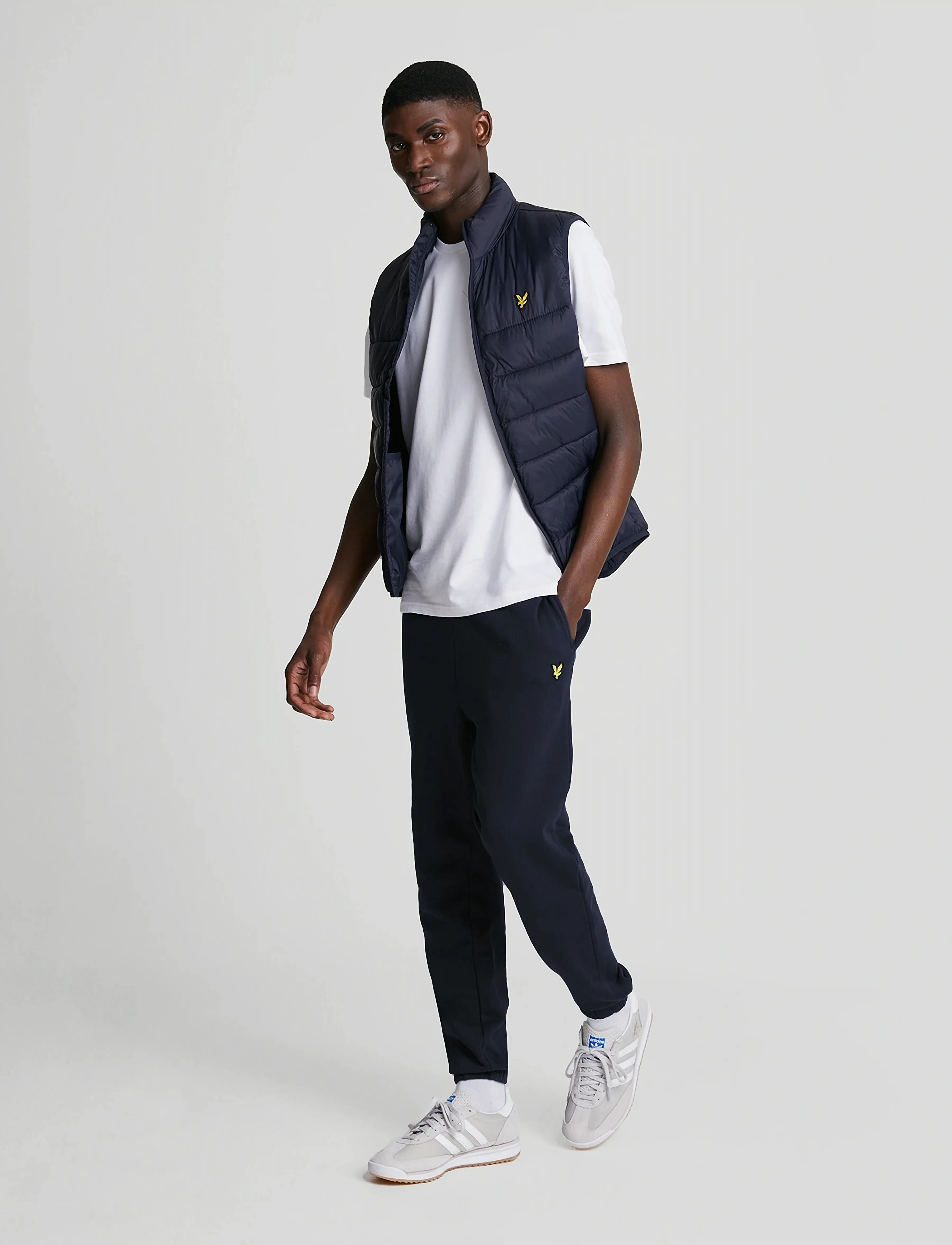 Lyle & Scott - Slim Sweat Pant - jogginghosen - dark navy - 4