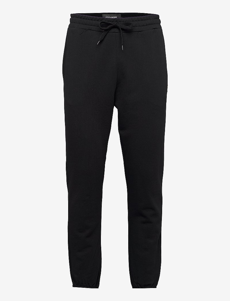 Lyle & Scott - Slim Sweat Pant - sweatpants - jet black - 1