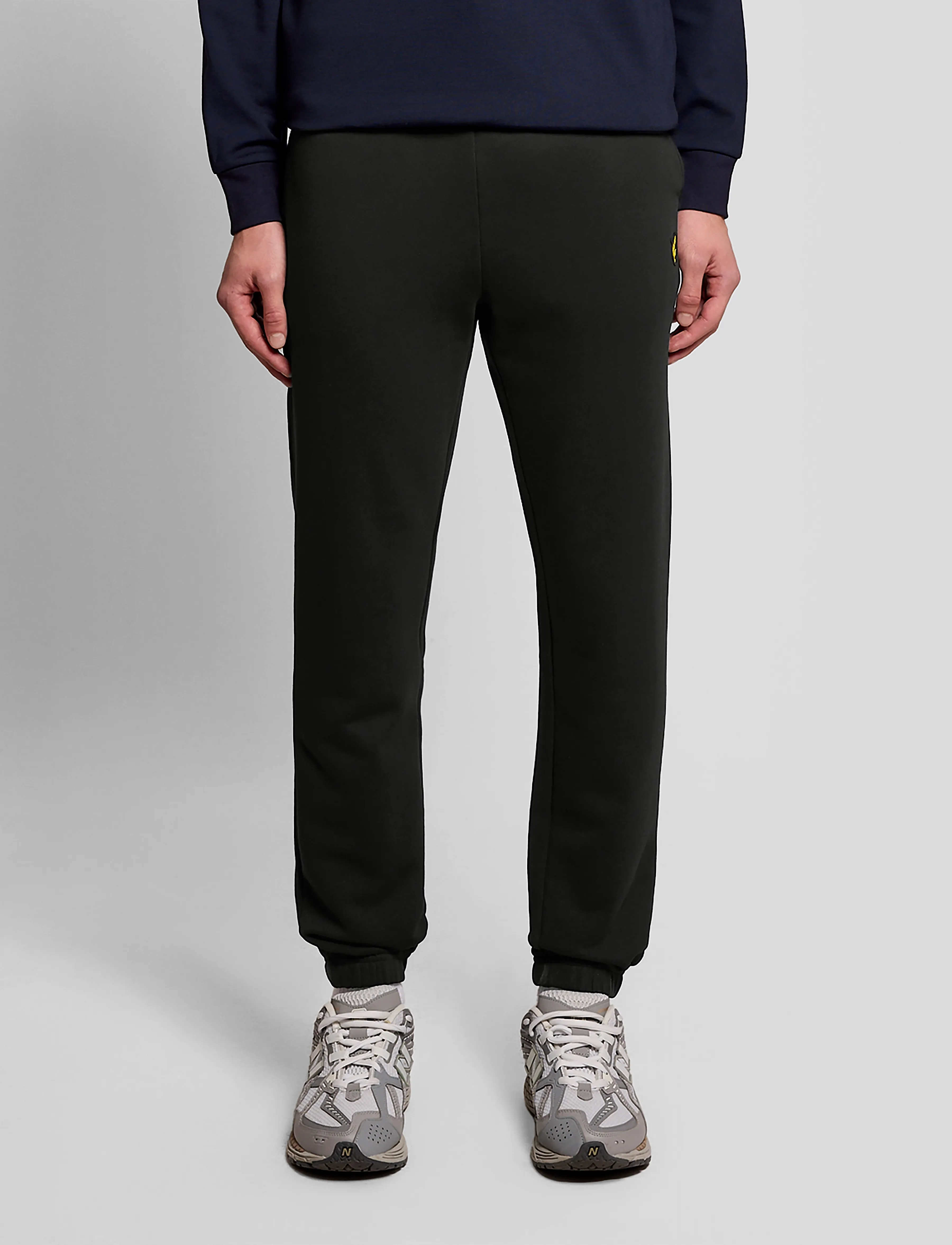 Lyle & Scott Slim Sweat Pant, S, Black, Underdele > Joggingbukser, Herre