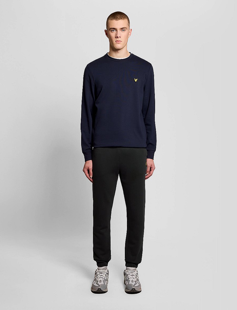 Lyle & Scott - Slim Sweat Pant - jogginghosen - jet black - 4