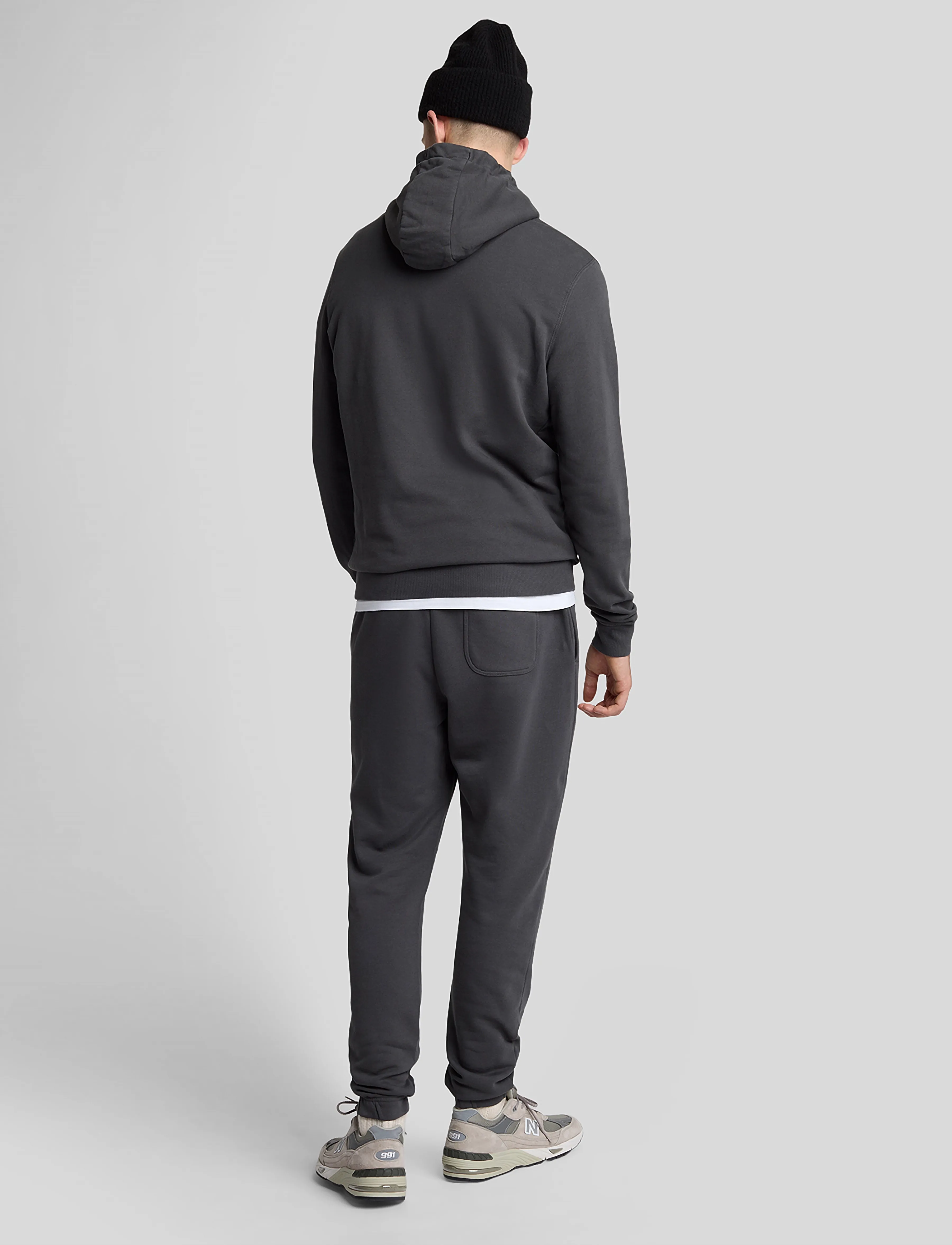 Lyle & Scott - Slim Sweat Pant - joggingbyxor - w635 gunmetal - 3