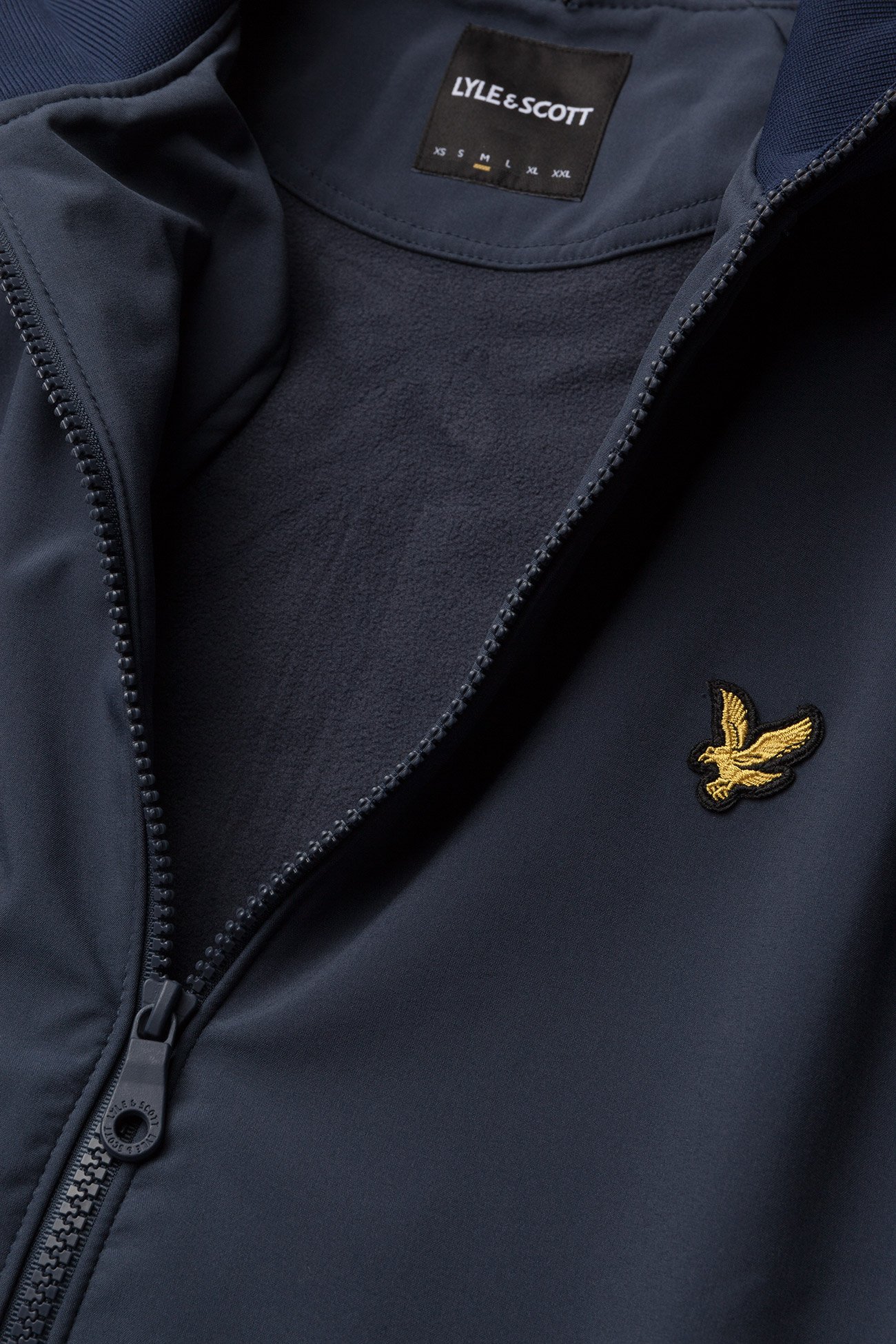 Lyle & Scott - Funnel Neck Soft Shell - navy - 2