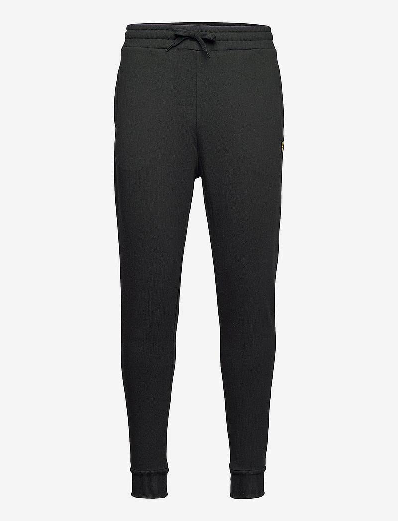 Lyle & Scott - Skinny Sweatpant - joggingbyxor - jet black - 1