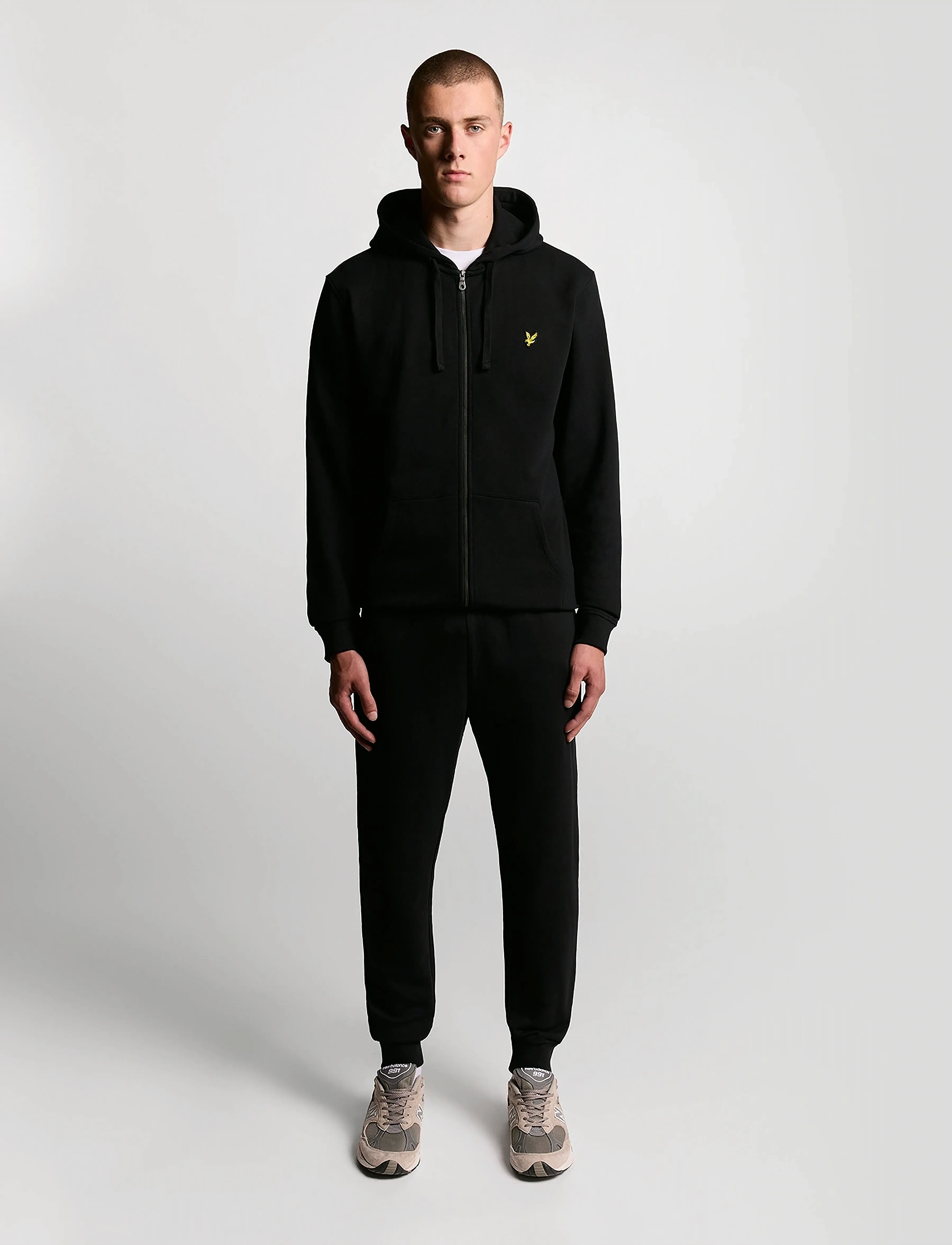 Lyle & Scott Skinny Sweatpant - Säsongens färger - JET BLACK / black