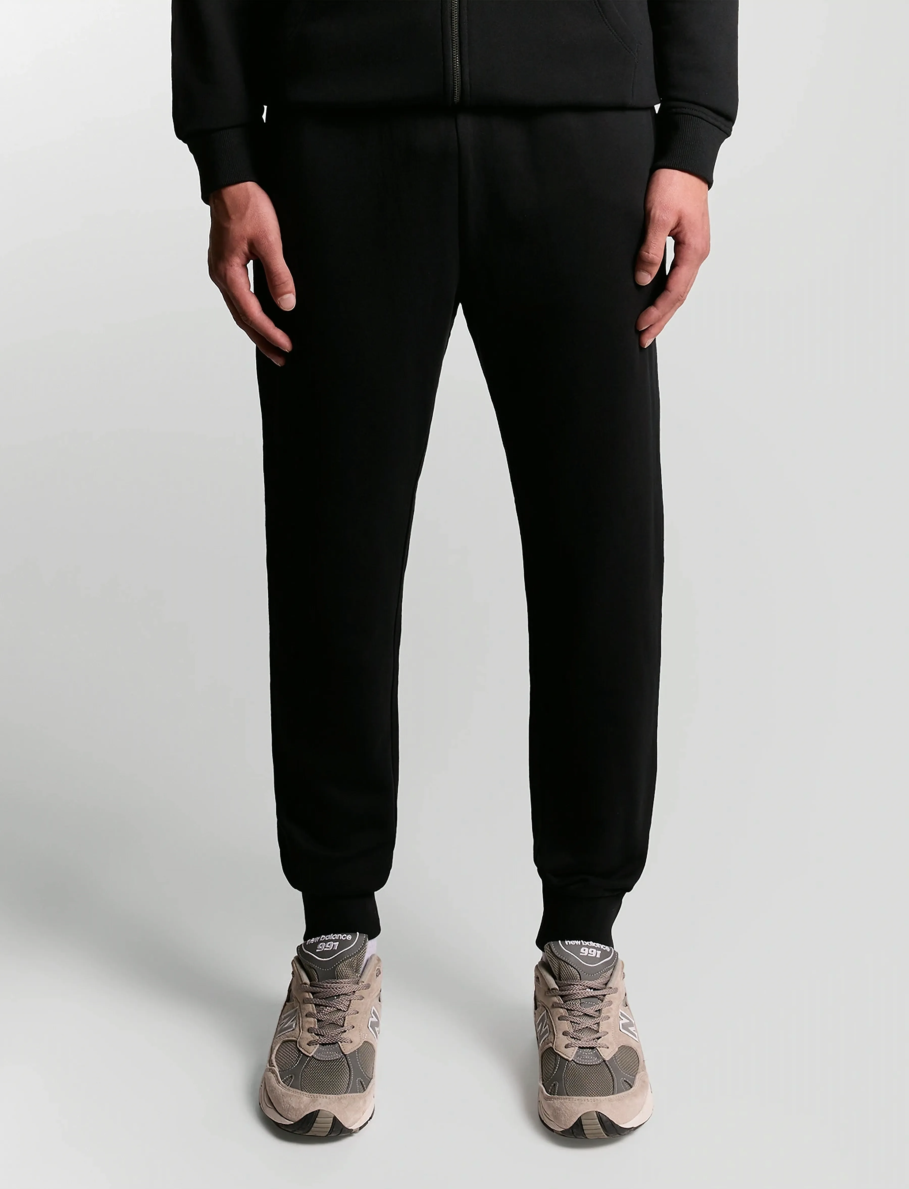 Lyle & Scott - Skinny Sweatpant - sportinės kelnės - jet black - 4