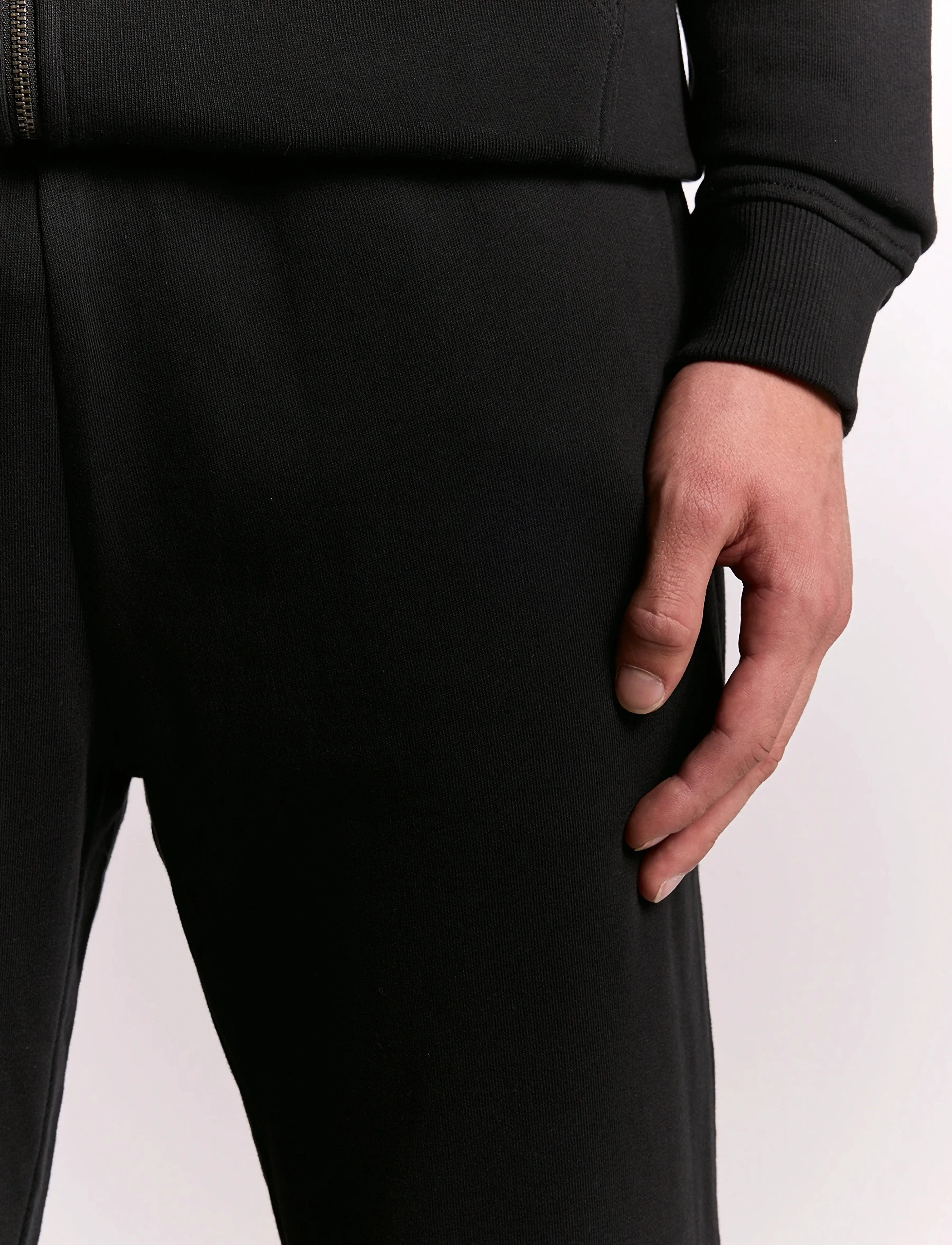 Lyle & Scott - Skinny Sweatpant - sportinės kelnės - jet black - 5