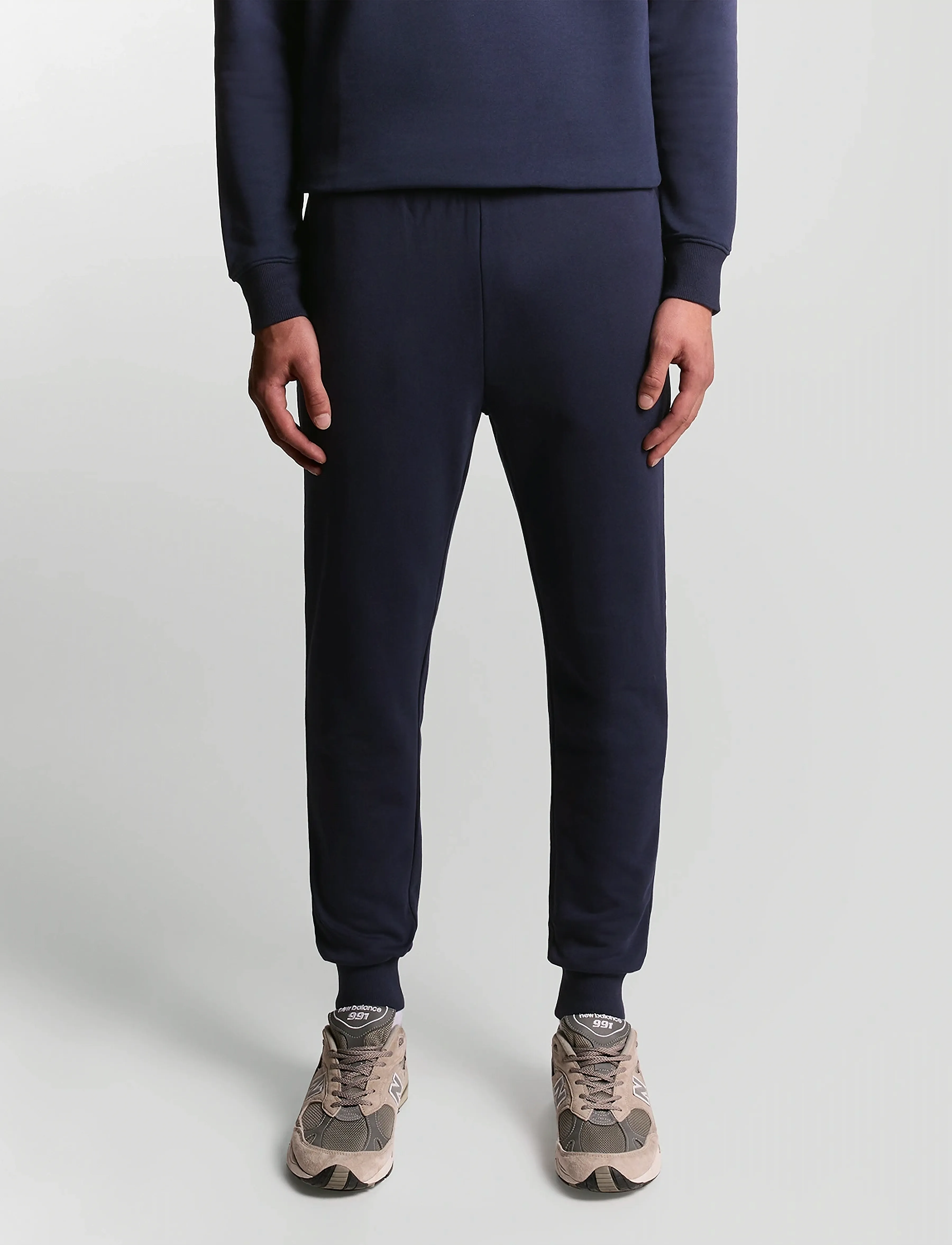 Lyle & Scott - Skinny Sweatpant - dressipüksid - navy - 4