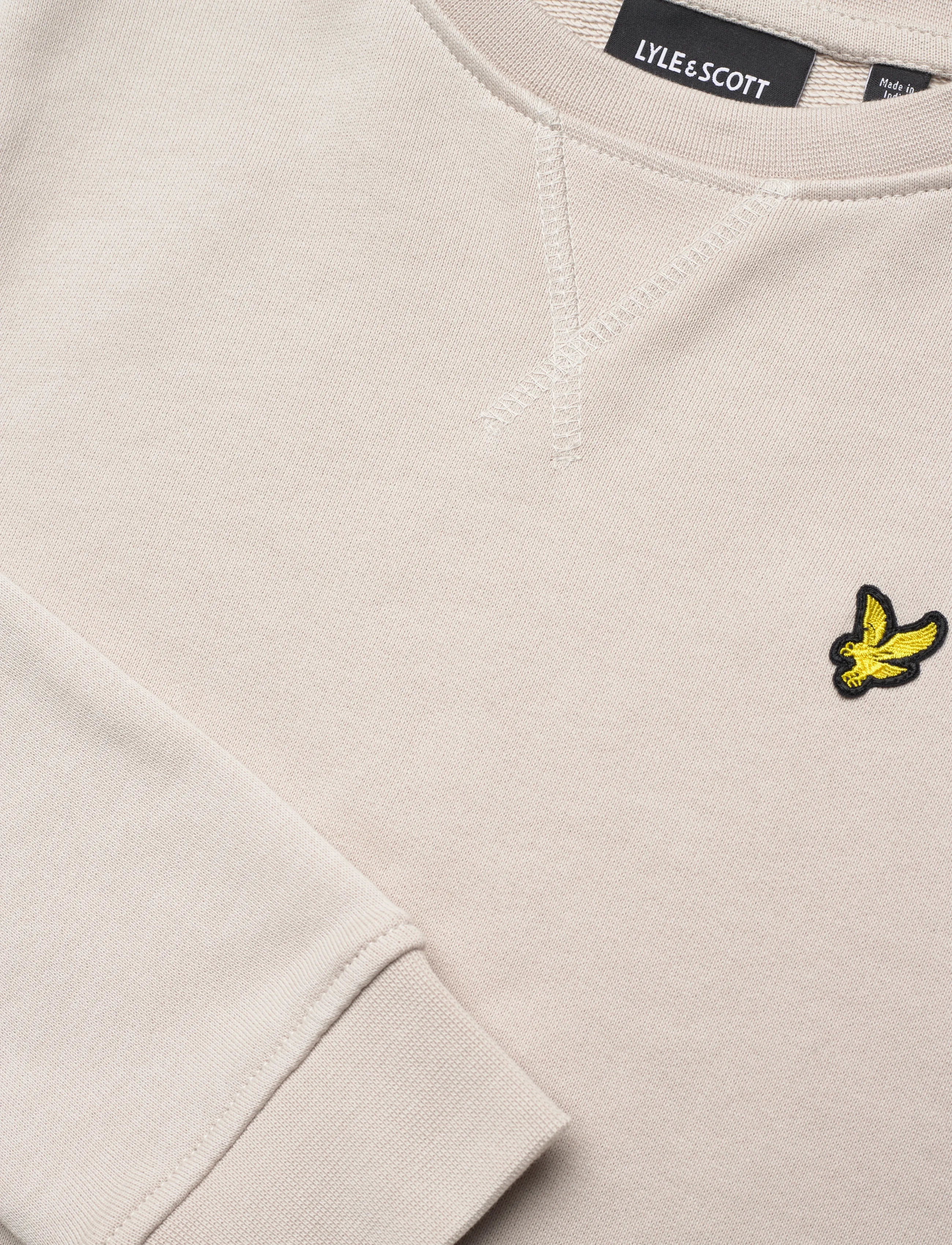 Lyle & Scott - Crew Neck Sweatshirt - sweatshirts - w503 putty - 2