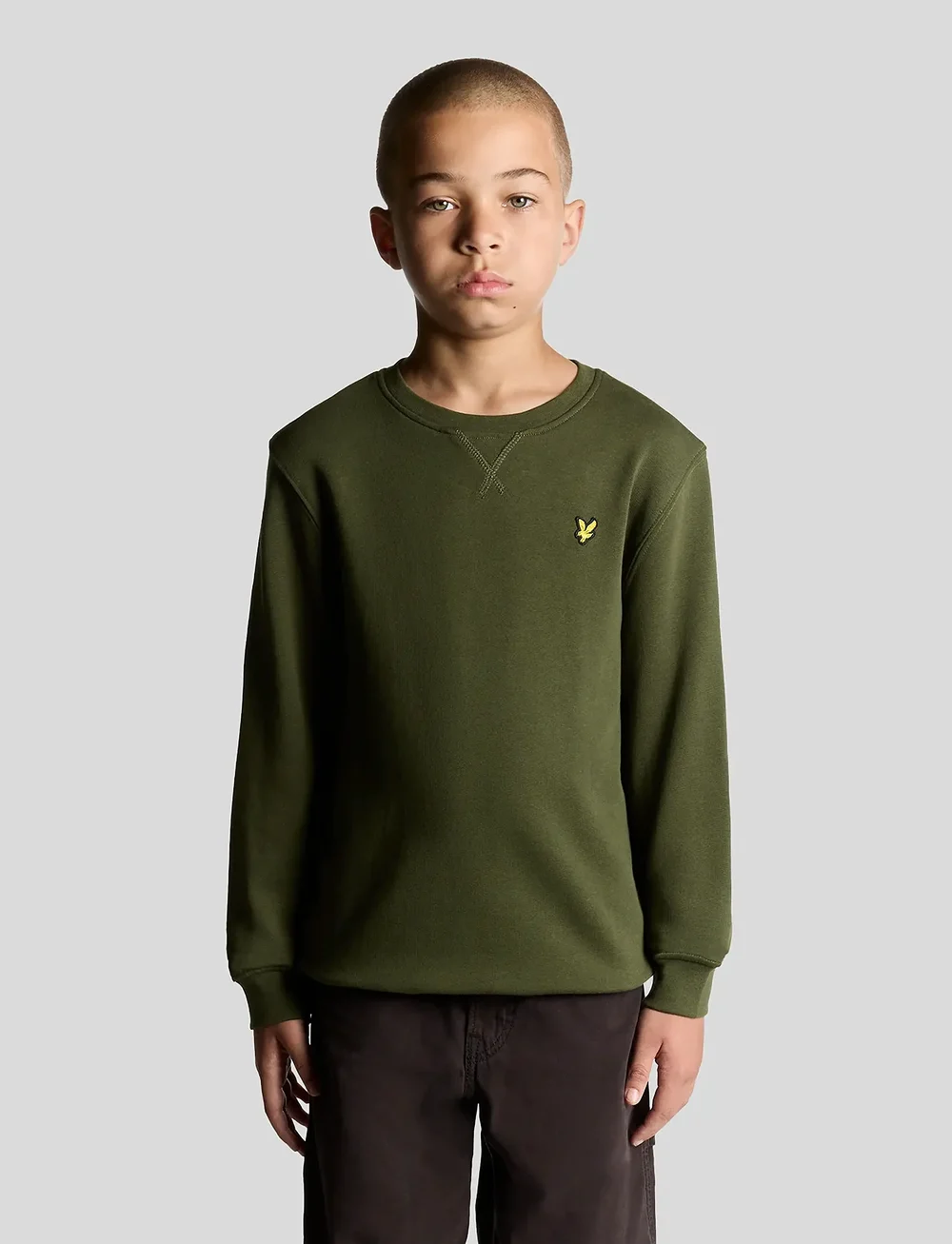 Lyle & Scott - Crew Neck Sweatshirt - sweatshirts - x848 deep depths - 0
