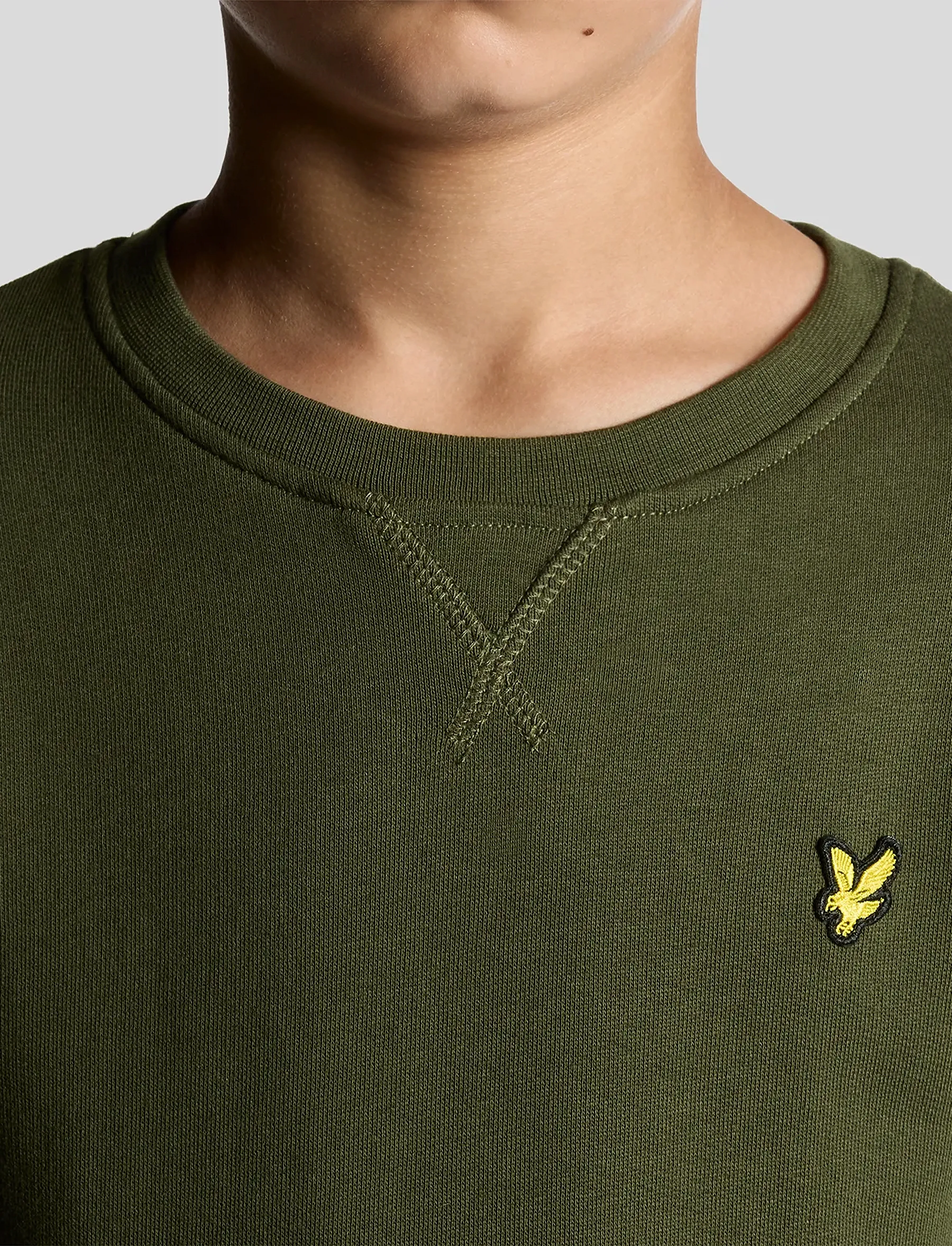 Lyle & Scott - Crew Neck Sweatshirt - sweatshirts - x848 deep depths - 5