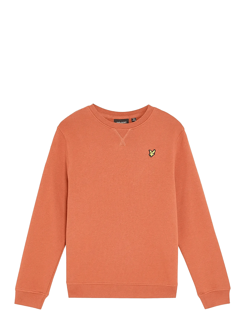 Lyle & Scott - Crew Neck Sweatshirt - sweatshirts - x850 brick - 0