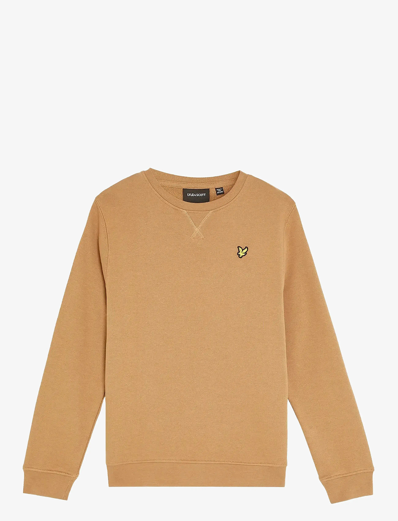 Lyle & Scott - Crew Neck Sweatshirt - sweatshirts - x851 tigers eye - 0