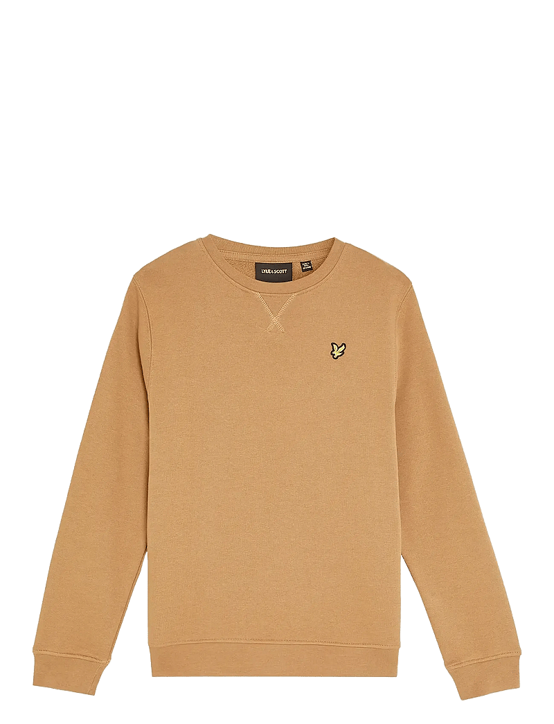 Lyle & Scott - Crew Neck Sweatshirt - sweatshirts - x851 tigers eye - 0