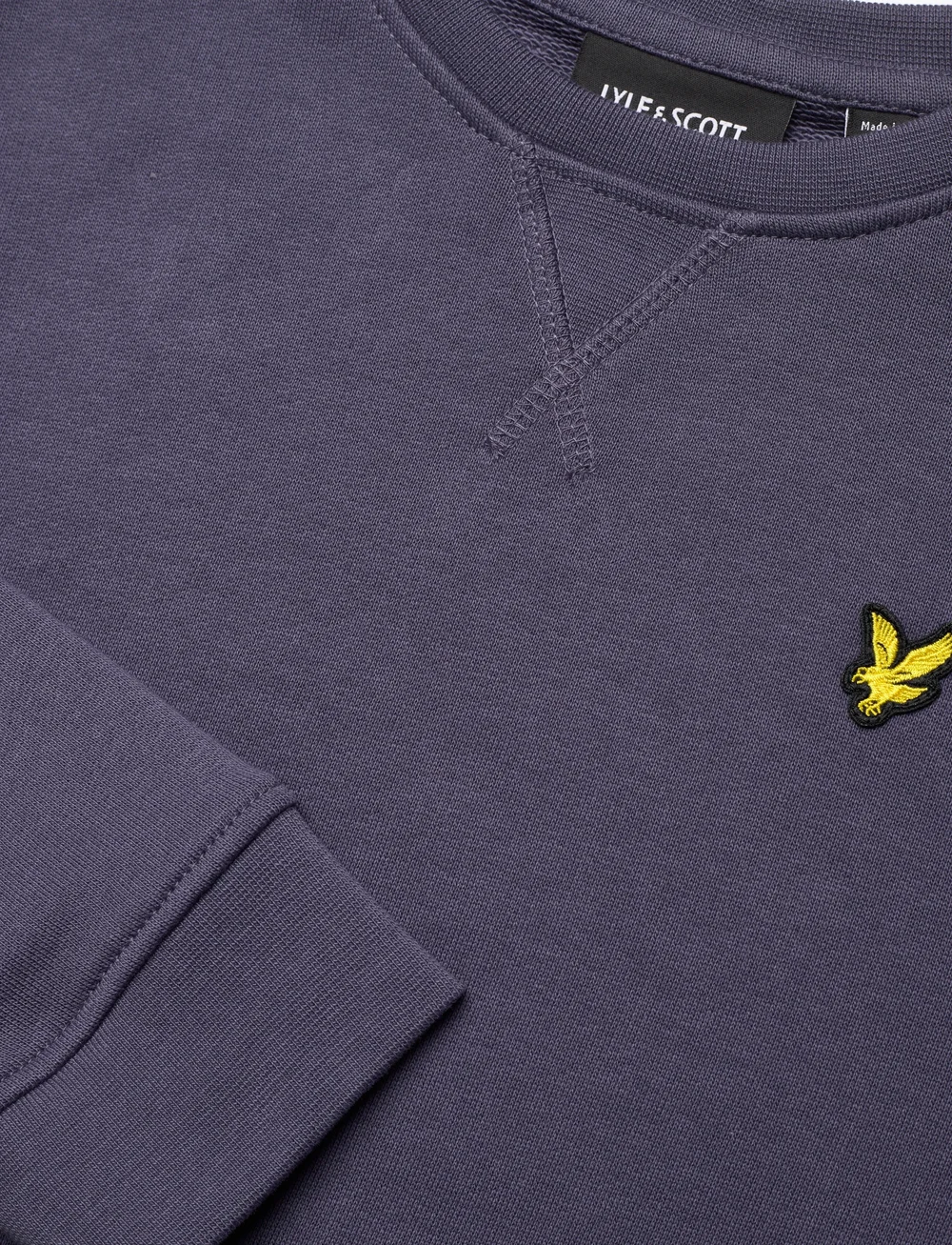 Lyle & Scott - Crew Neck Sweatshirt - sweatshirts - x854 graystone - 2