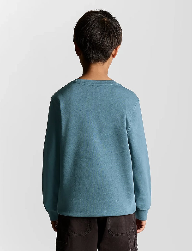 Lyle & Scott - Crew Neck Sweatshirt - sweatshirts - x861 ocean sky - 3