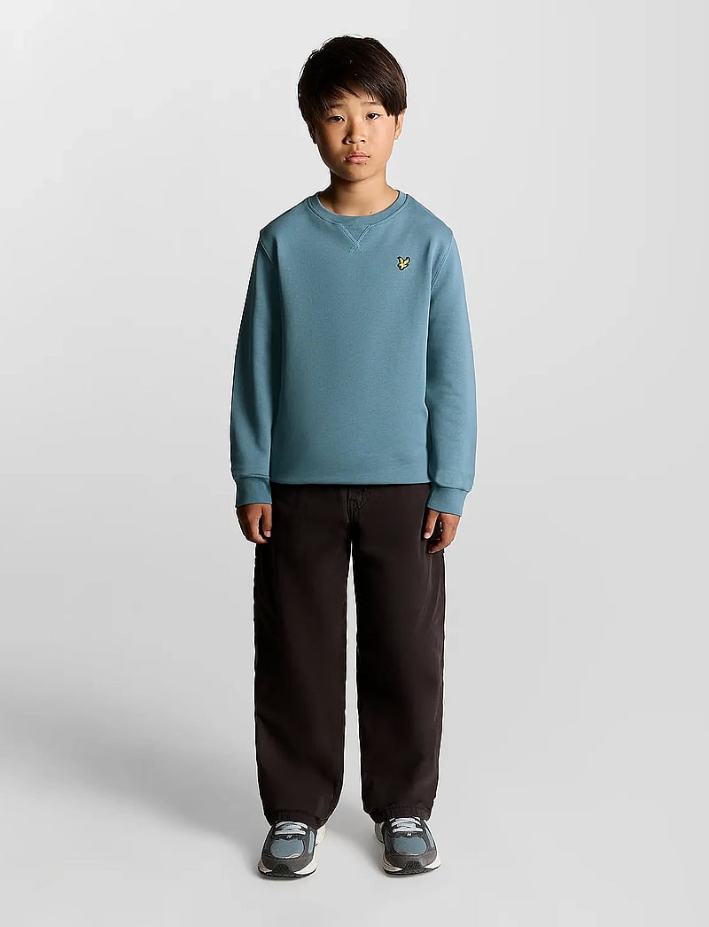 Lyle & Scott - Crew Neck Sweatshirt - sweatshirts - x861 ocean sky - 4
