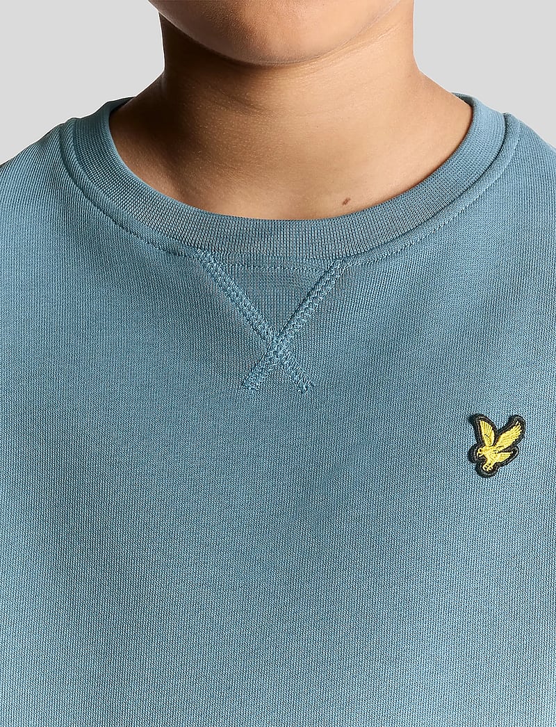 Lyle & Scott - Crew Neck Sweatshirt - sweatshirts - x861 ocean sky - 5