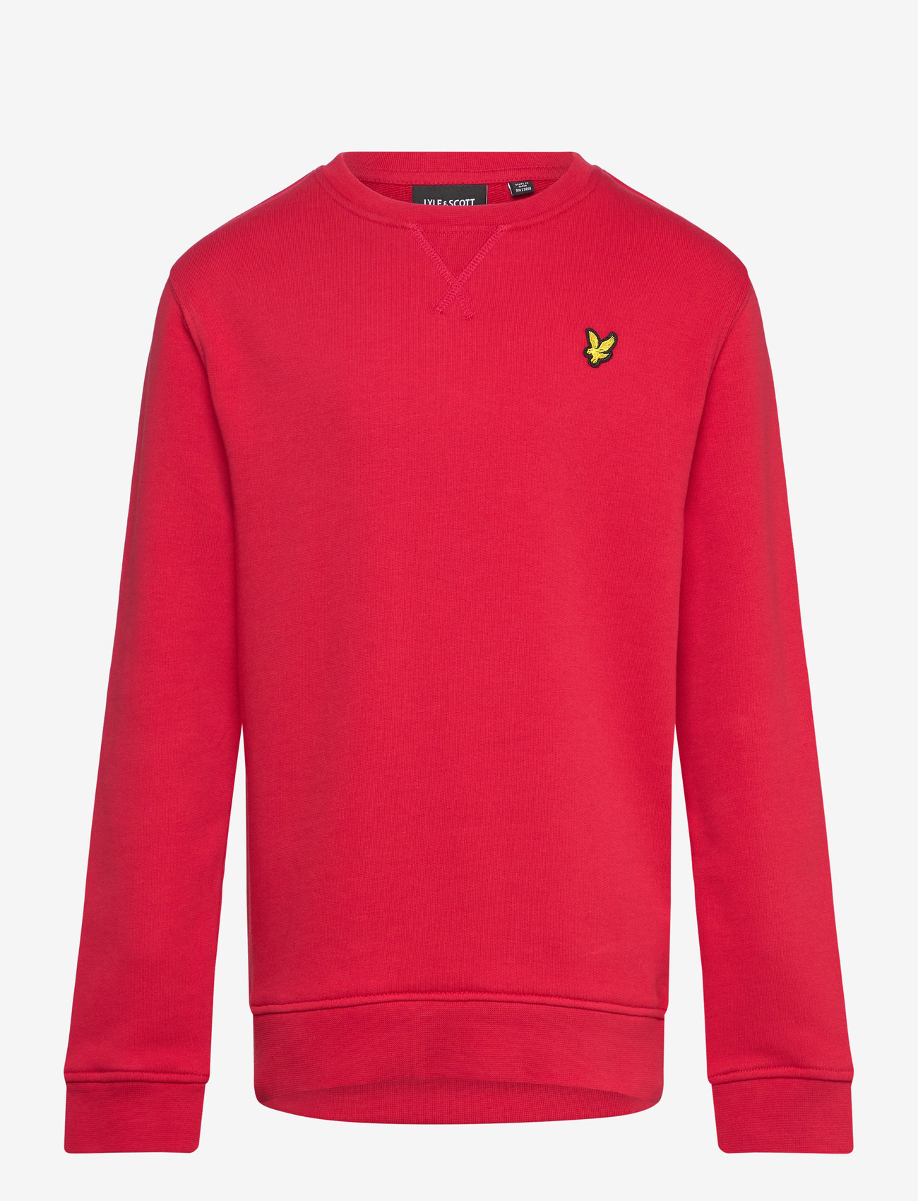 Lyle & Scott - Crew Neck Sweatshirt - høstklær - z799 gala red - 0