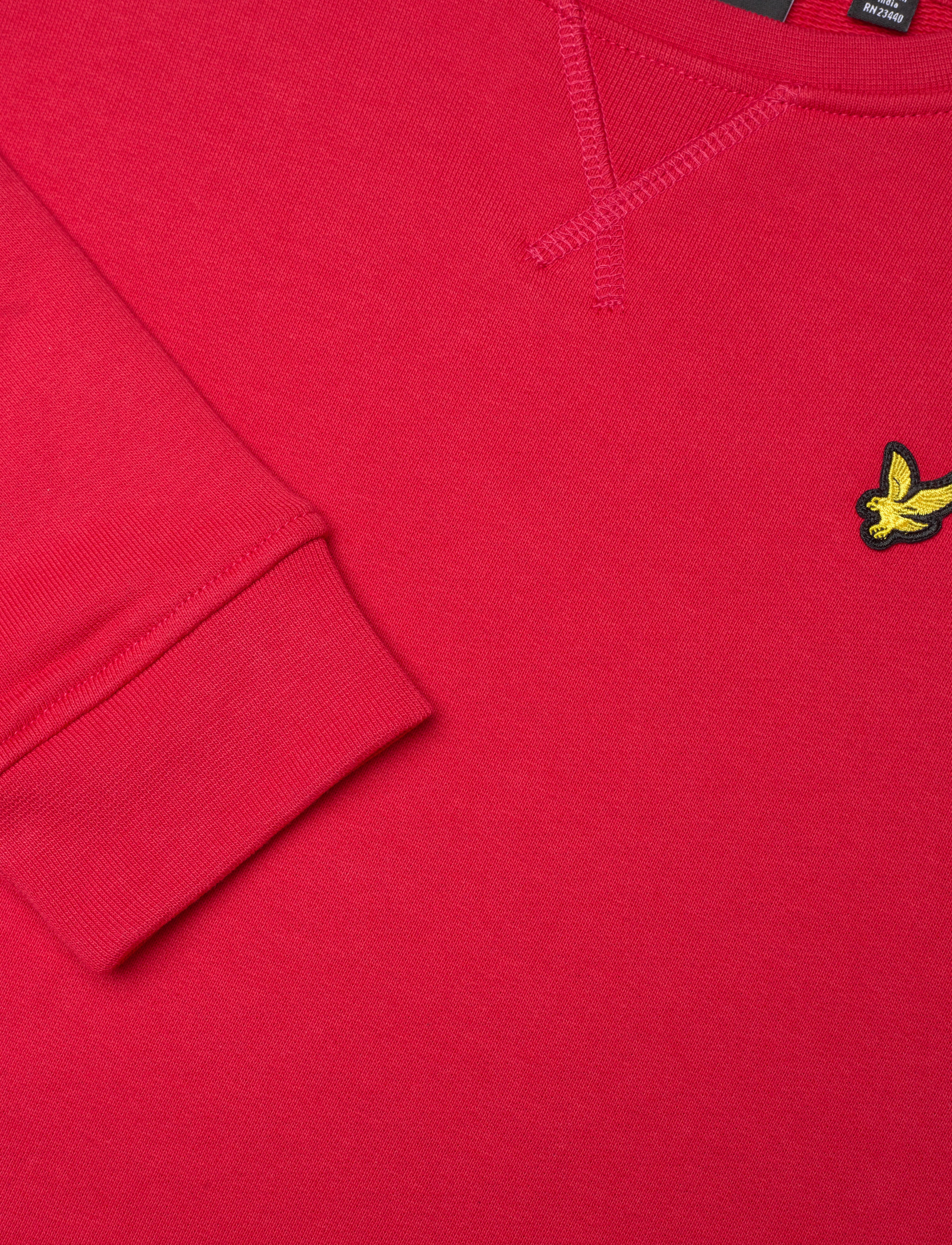 Lyle & Scott - Crew Neck Sweatshirt - sweatshirts - z799 gala red - 2